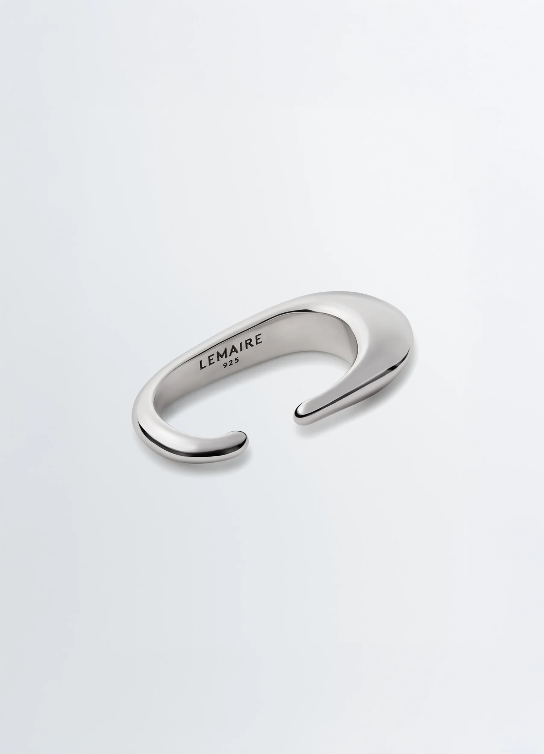 LONG DROP EARCUFF IN SILVER - Image 5