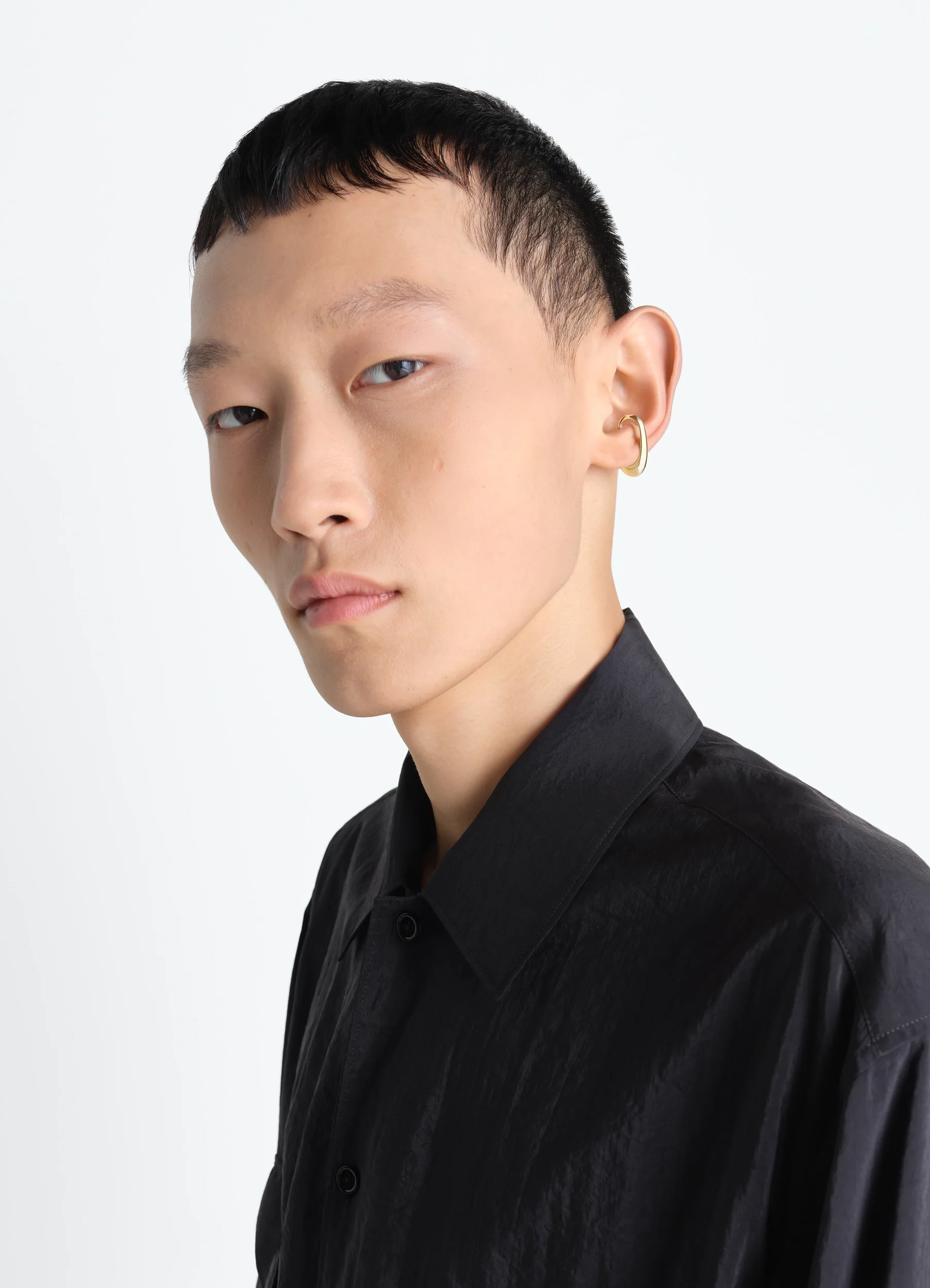 LONG DROP EARCUFF IN VERMEIL - Image 2