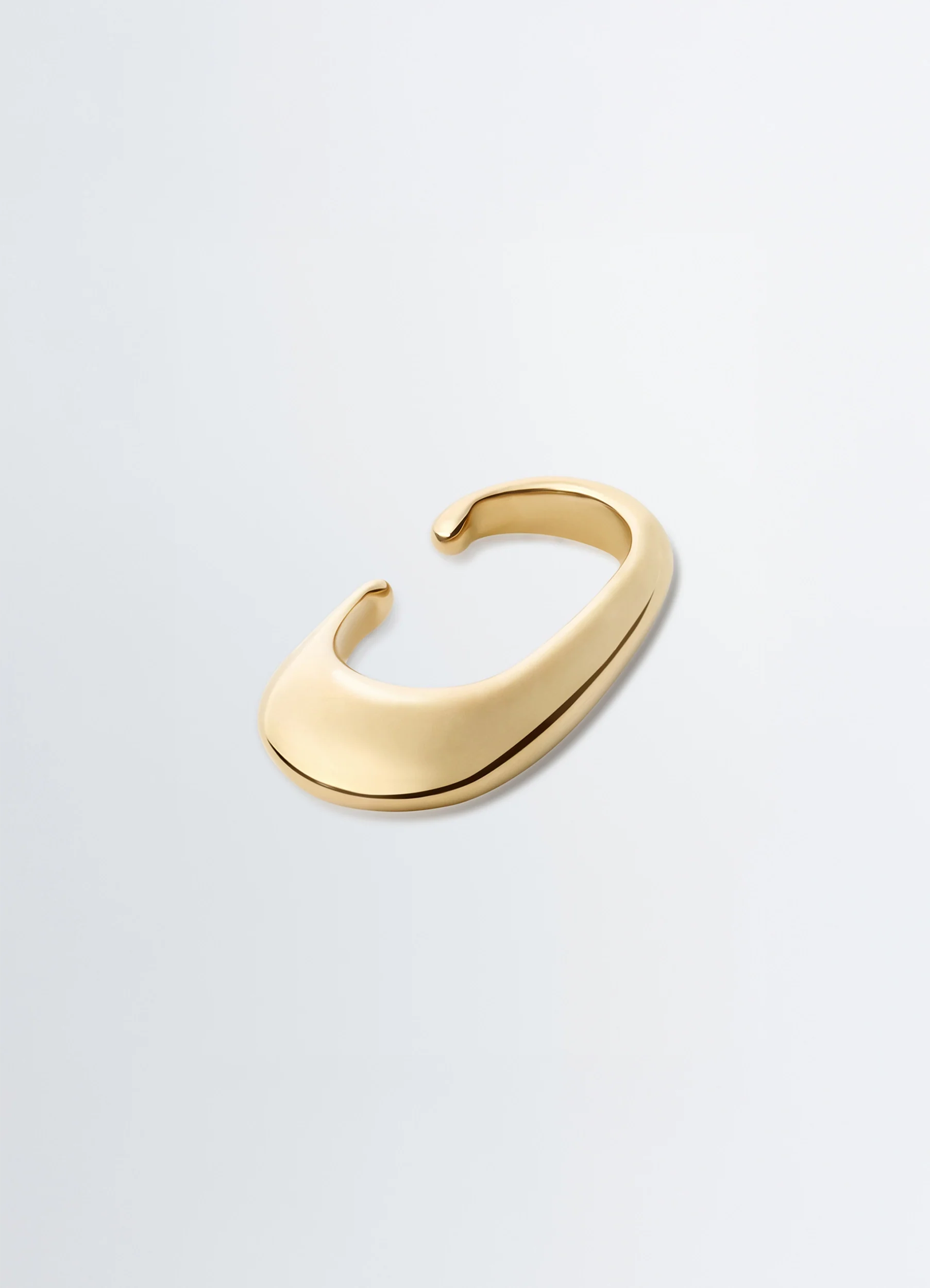 LONG DROP EARCUFF IN VERMEIL - Image 3