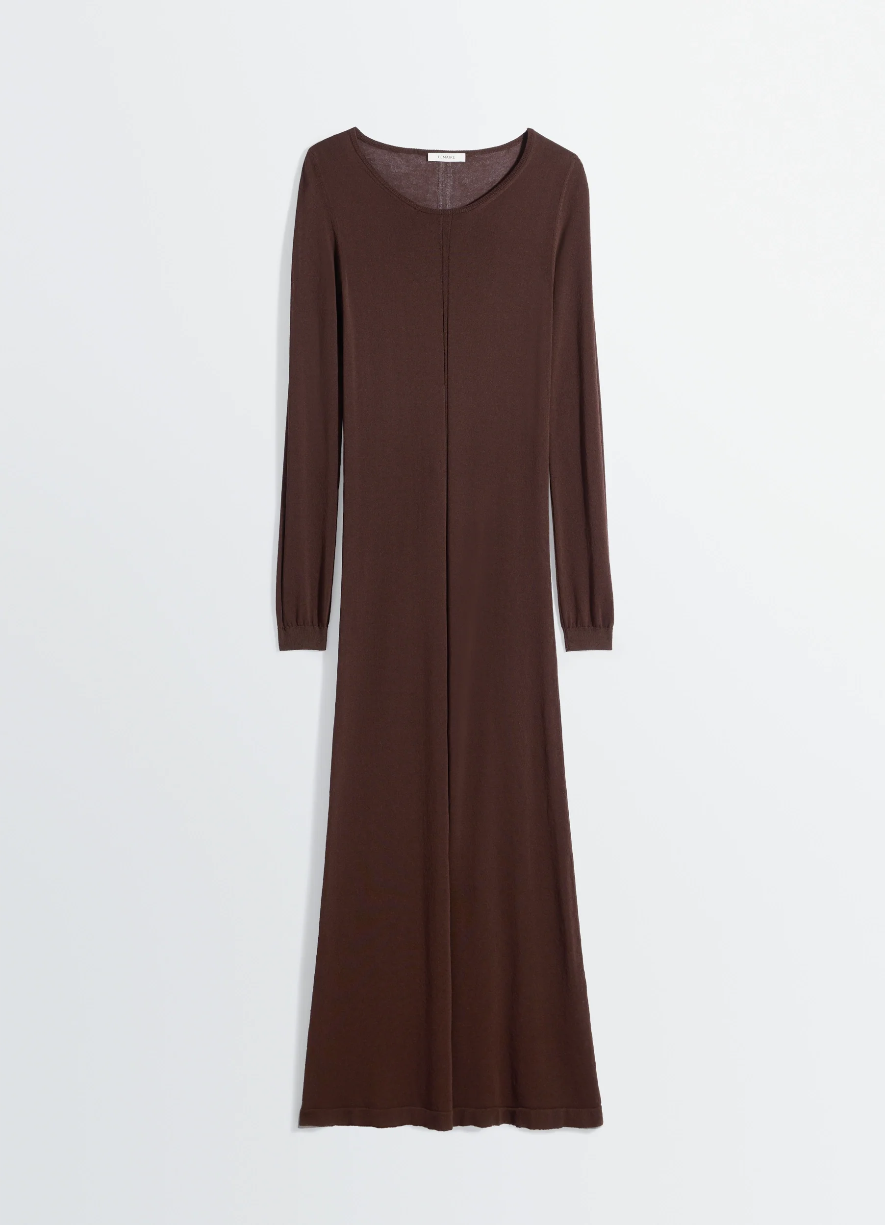 LONG SLEEVE TUBE DRESS IN VISCOSE CREPE - Image 6