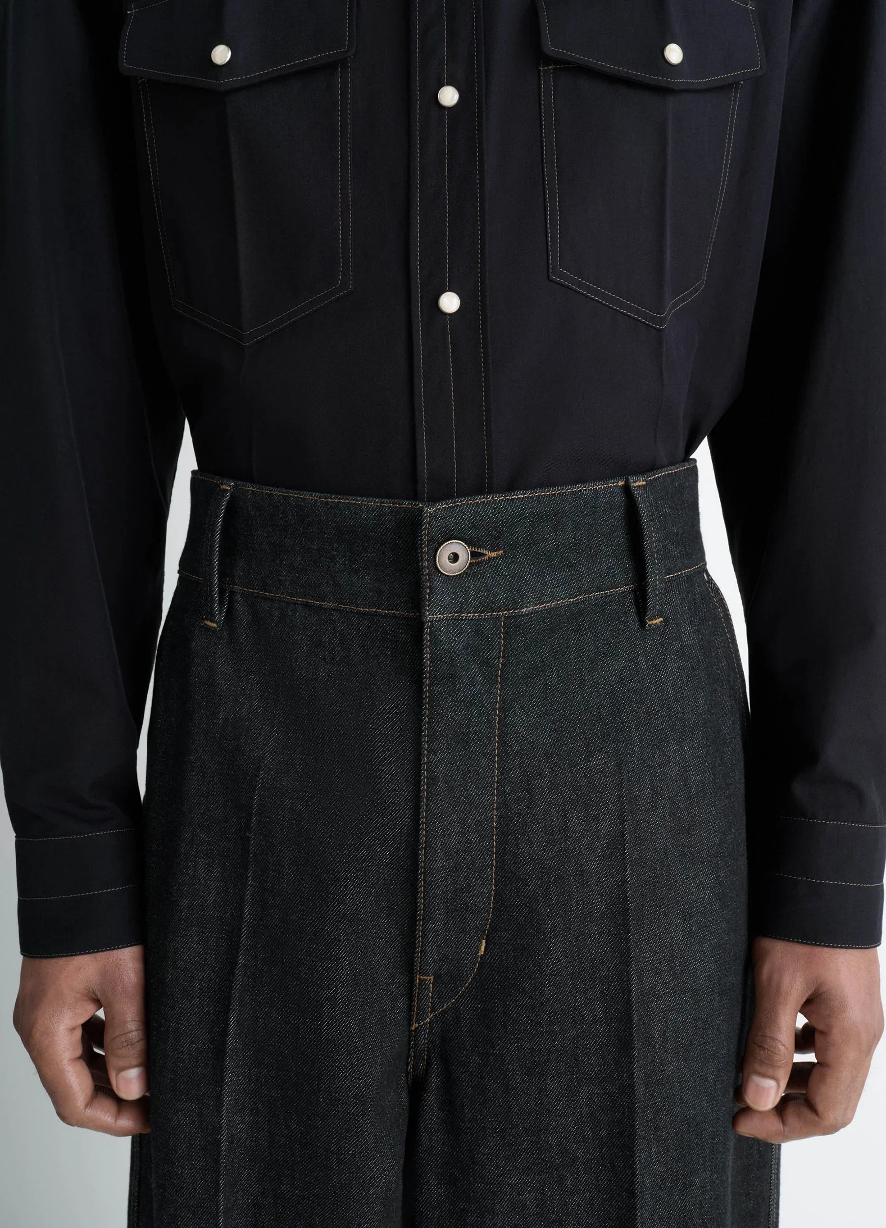 MAXI BARREL WORKWEAR PANTS IN DENIM - Image 5