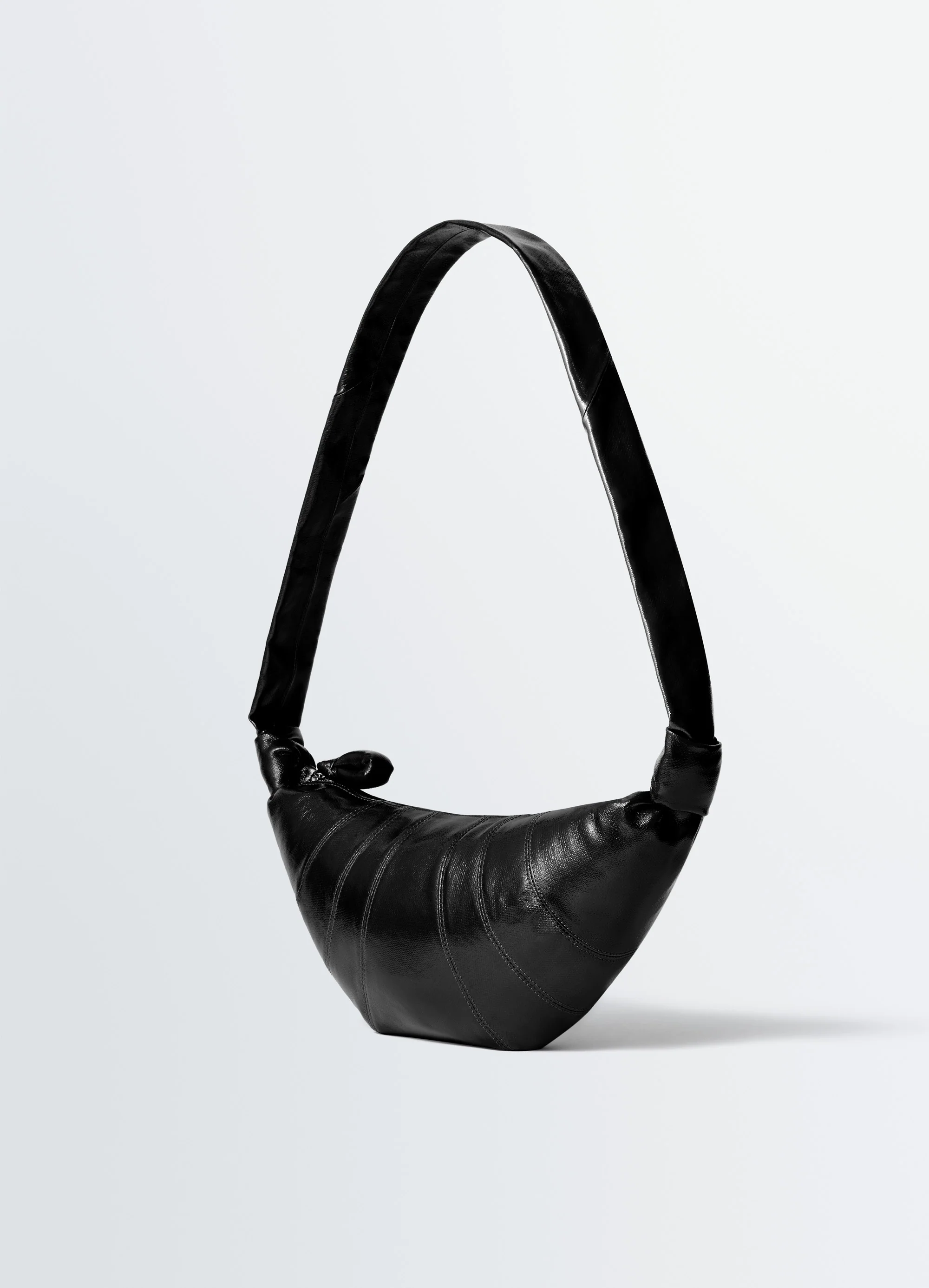 MEDIUM CROISSANT BAG IN COATED COTTON - Image 4