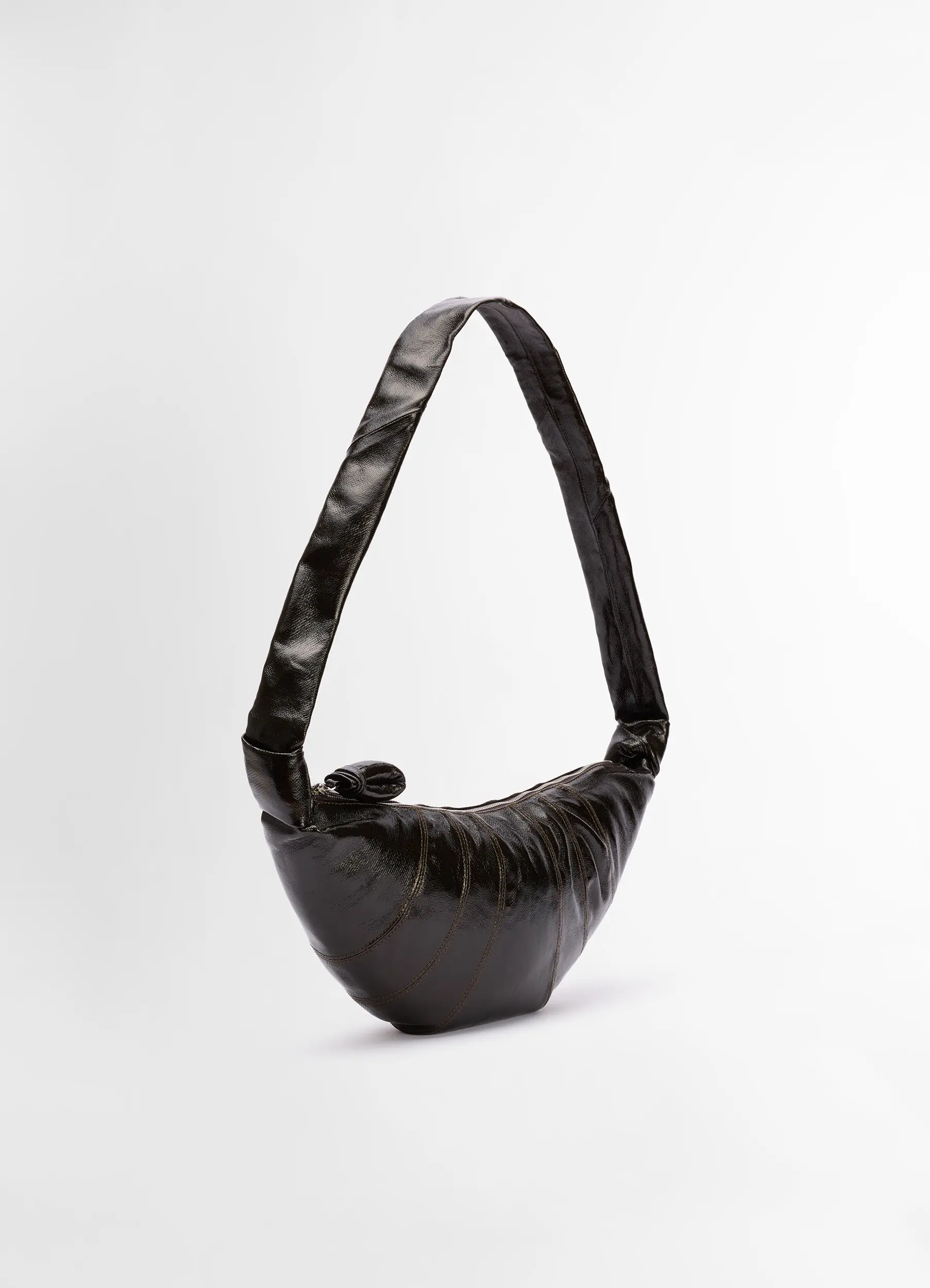 MEDIUM CROISSANT BAG IN COATED COTTON - Image 4