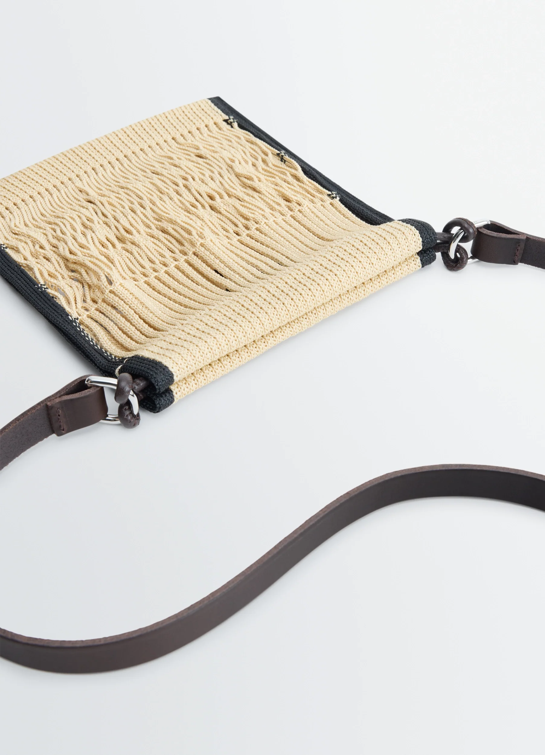 MINI CROSSBODY FILT NET BAG - Image 3