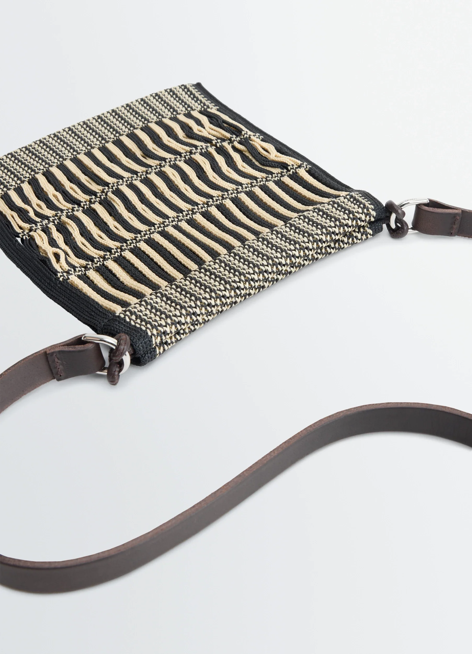 MINI CROSSBODY FILT NET BAG - Image 3