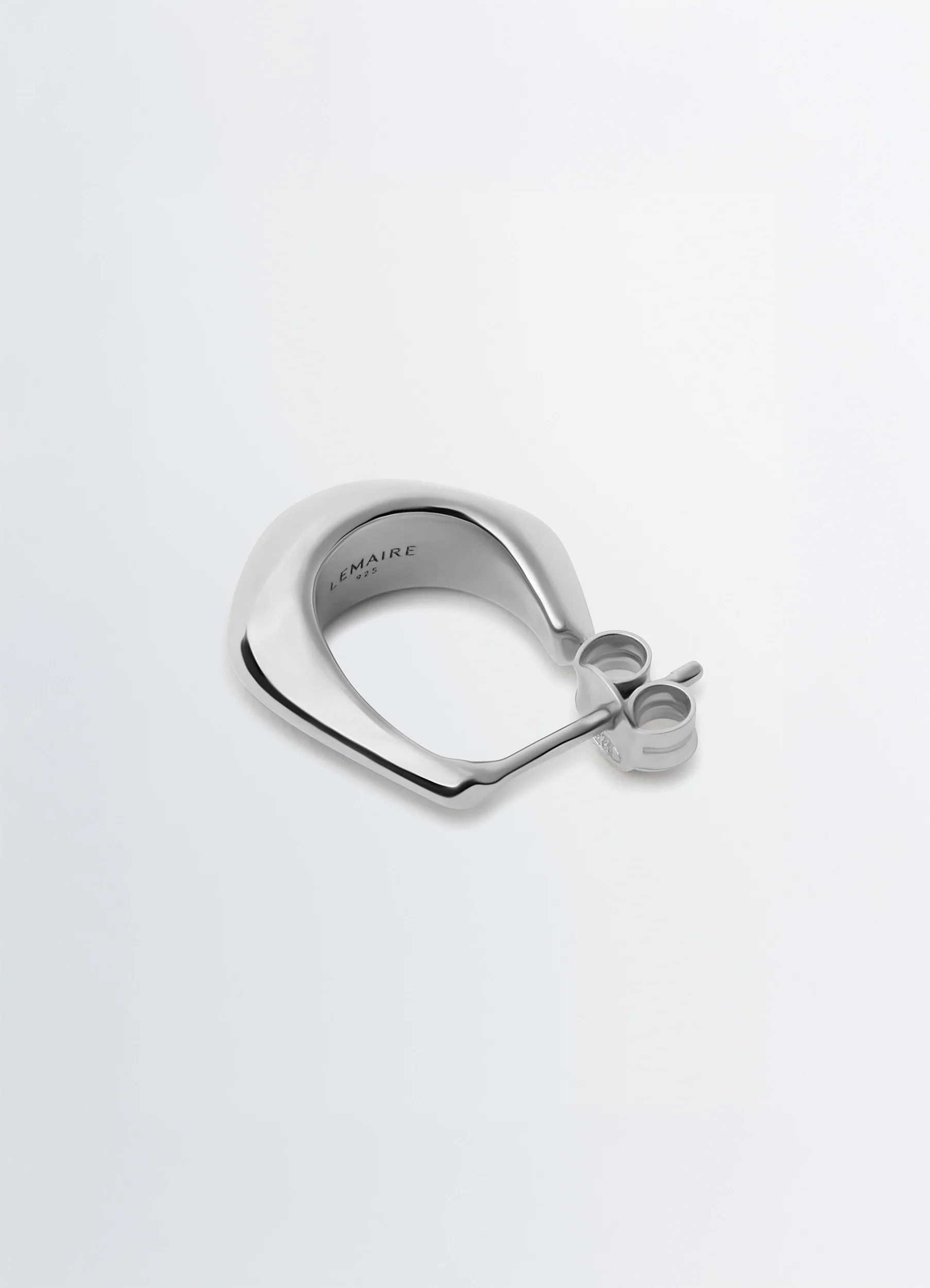 MINI DROP EARRING IN SILVER - Image 4