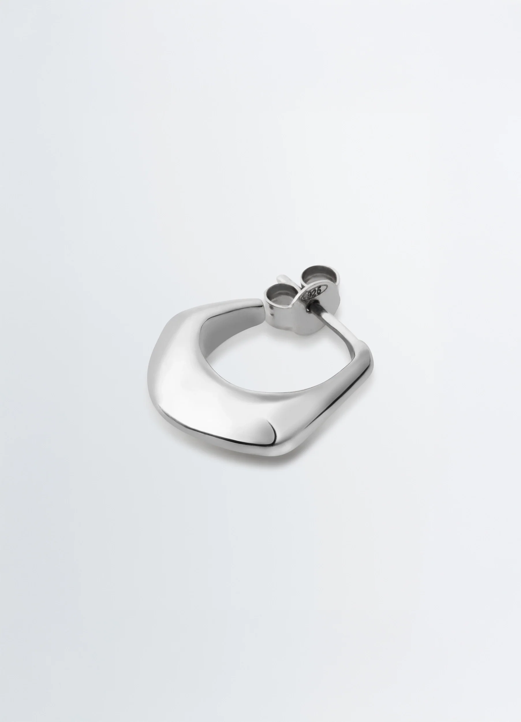 MINI DROP EARRING IN SILVER - Image 5