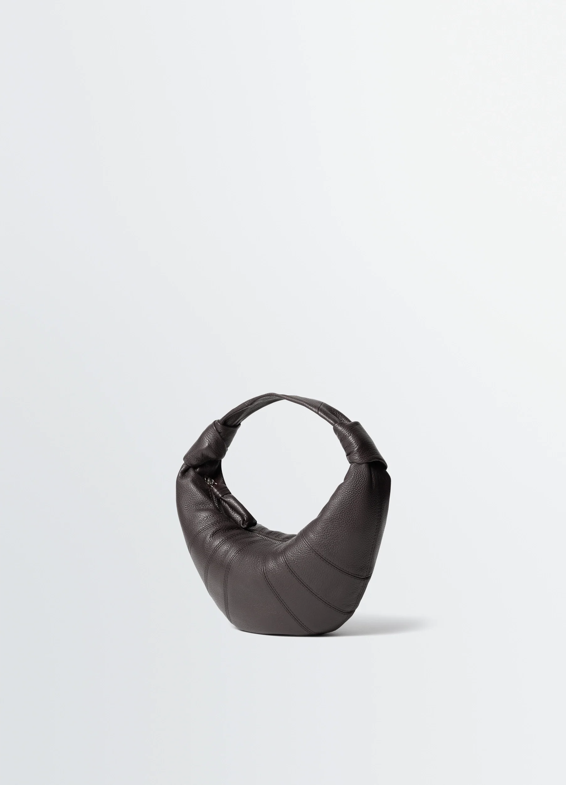 MINI FORTUNE CROISSANT BAG IN LEATHER - Image 4