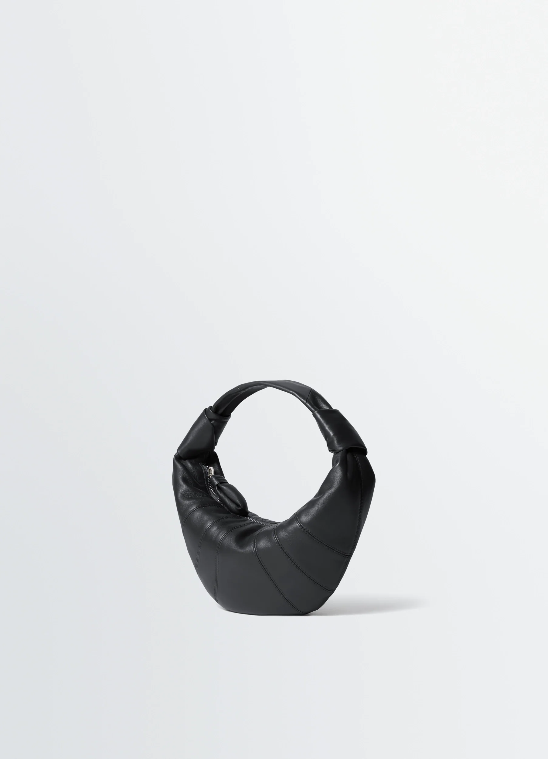 MINI FORTUNE CROISSANT BAG IN LEATHER - Image 3