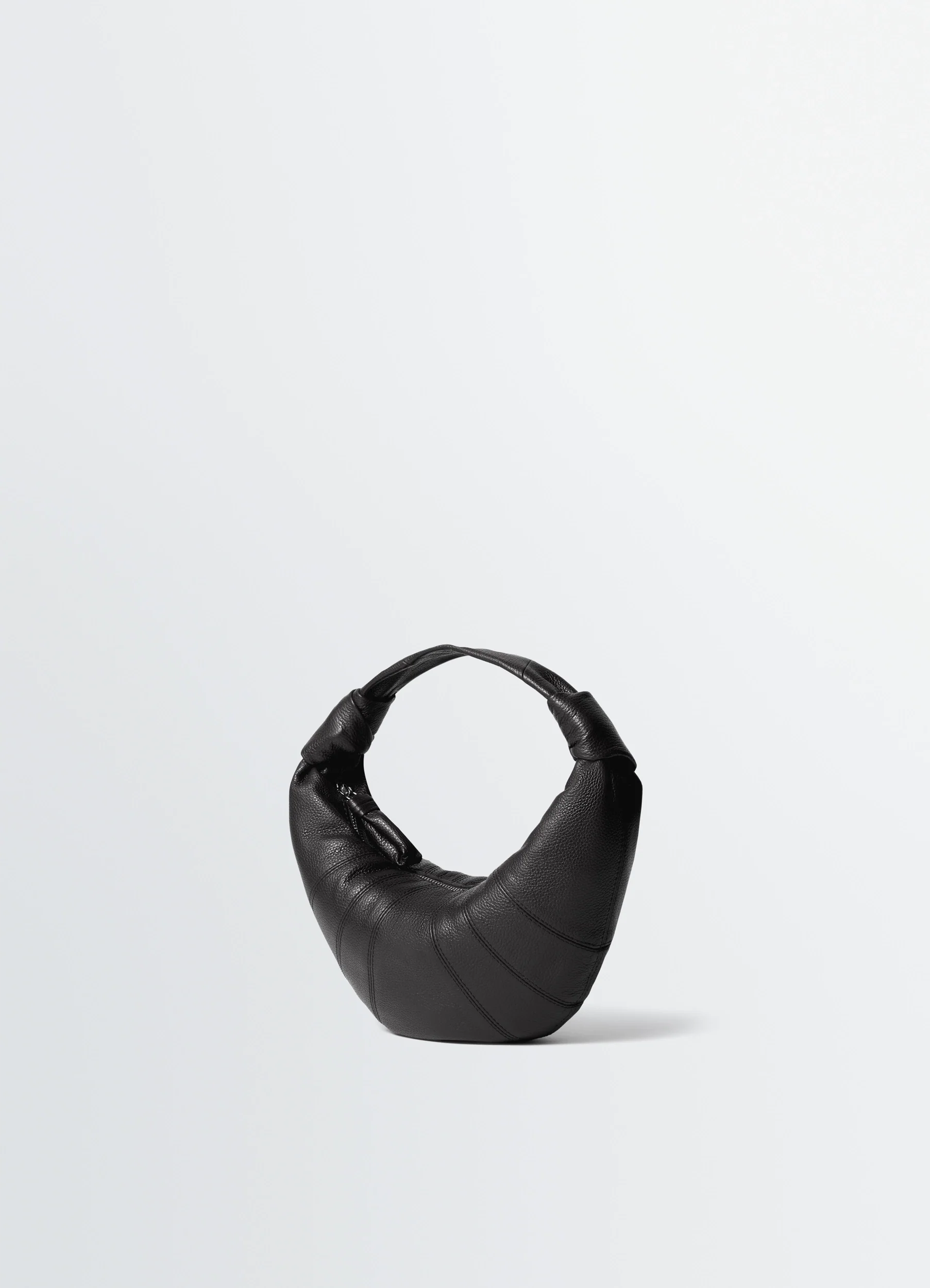 MINI FORTUNE CROISSANT BAG IN LEATHER - Image 3