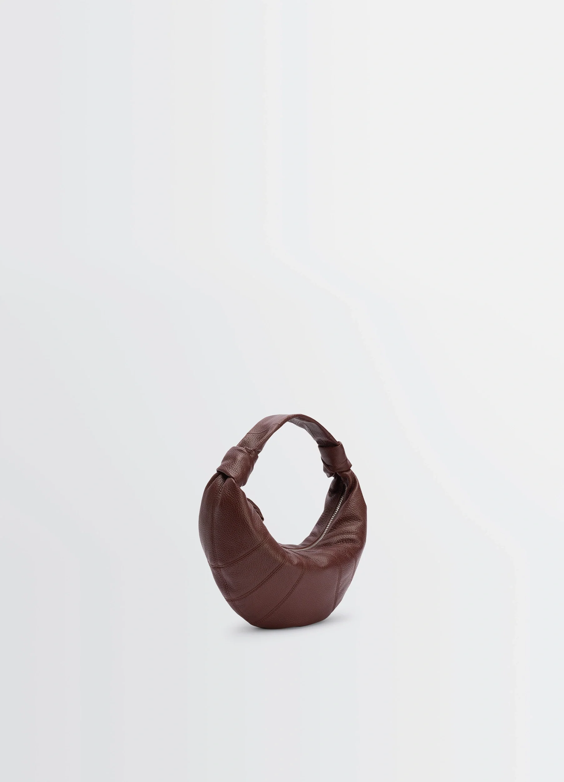 MINI FORTUNE CROISSANT BAG IN LEATHER - Image 3