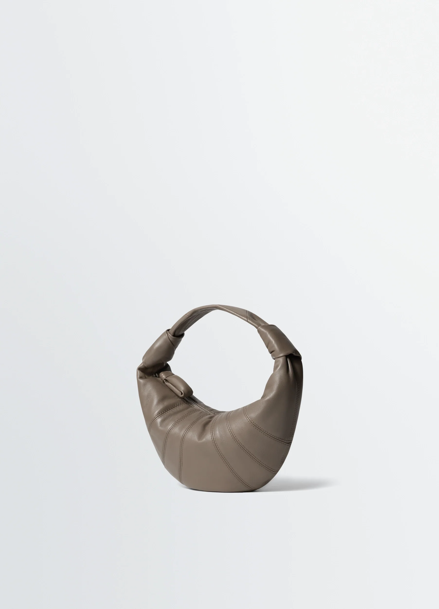 MINI FORTUNE CROISSANT BAG IN LEATHER - Image 3