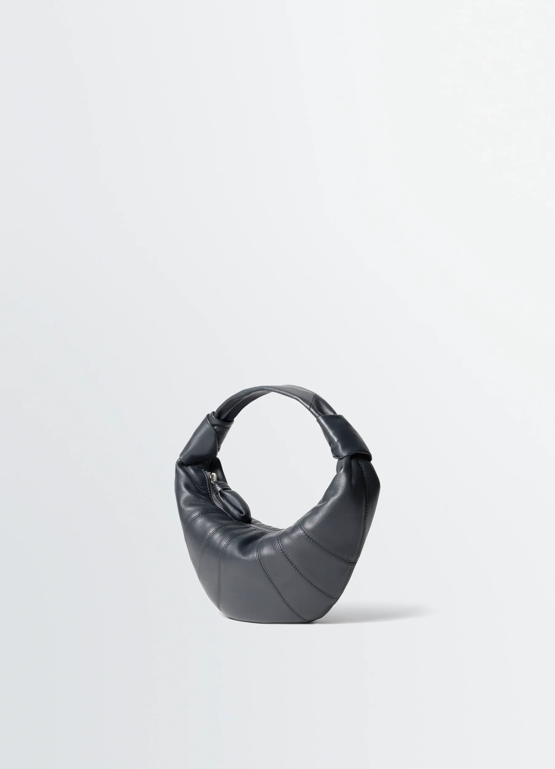 MINI FORTUNE CROISSANT BAG IN LEATHER - Image 4