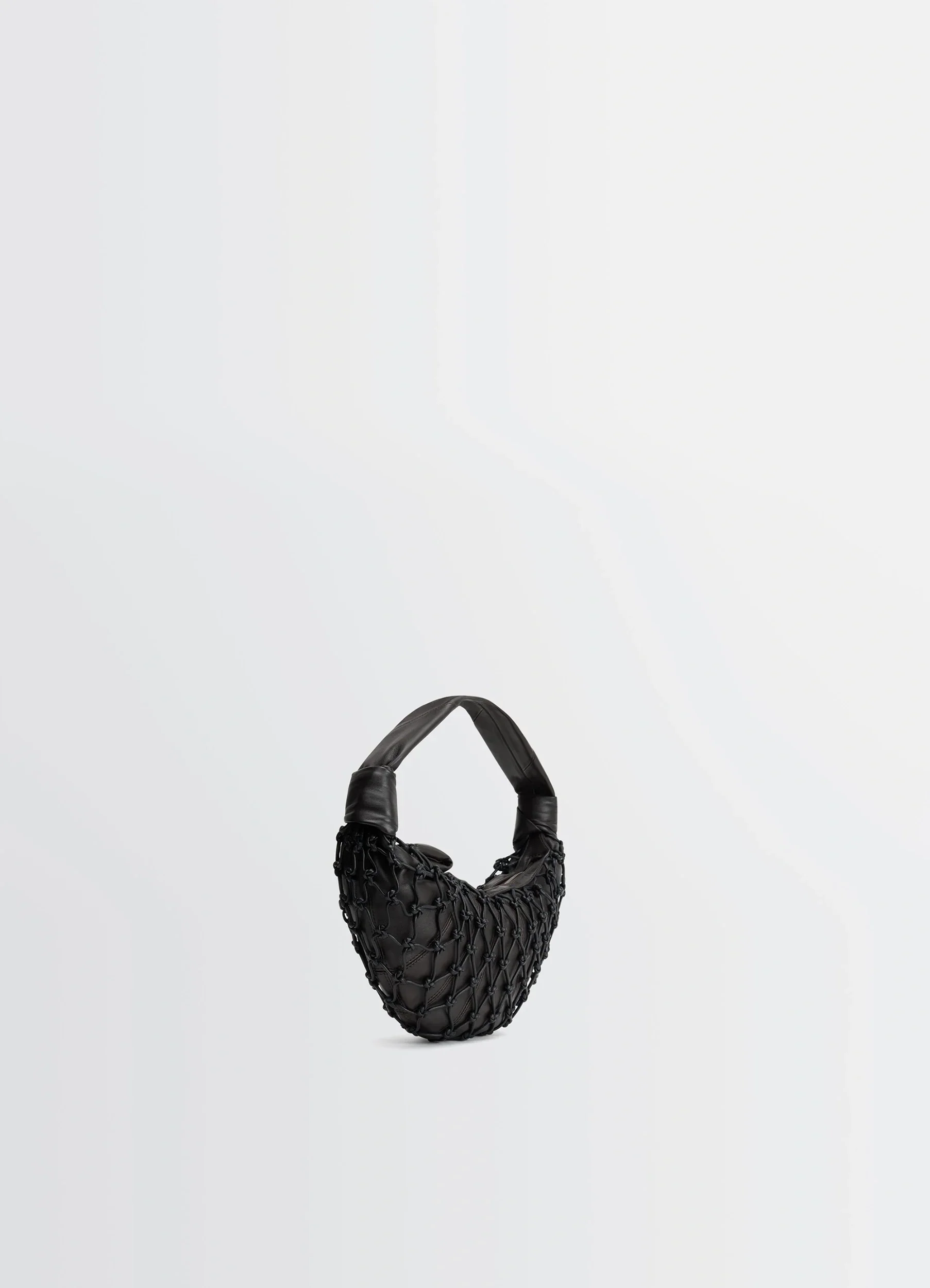 MINI FORTUNE CROISSANT INFINITE LOVE KNOT IN LEATHER - Image 3