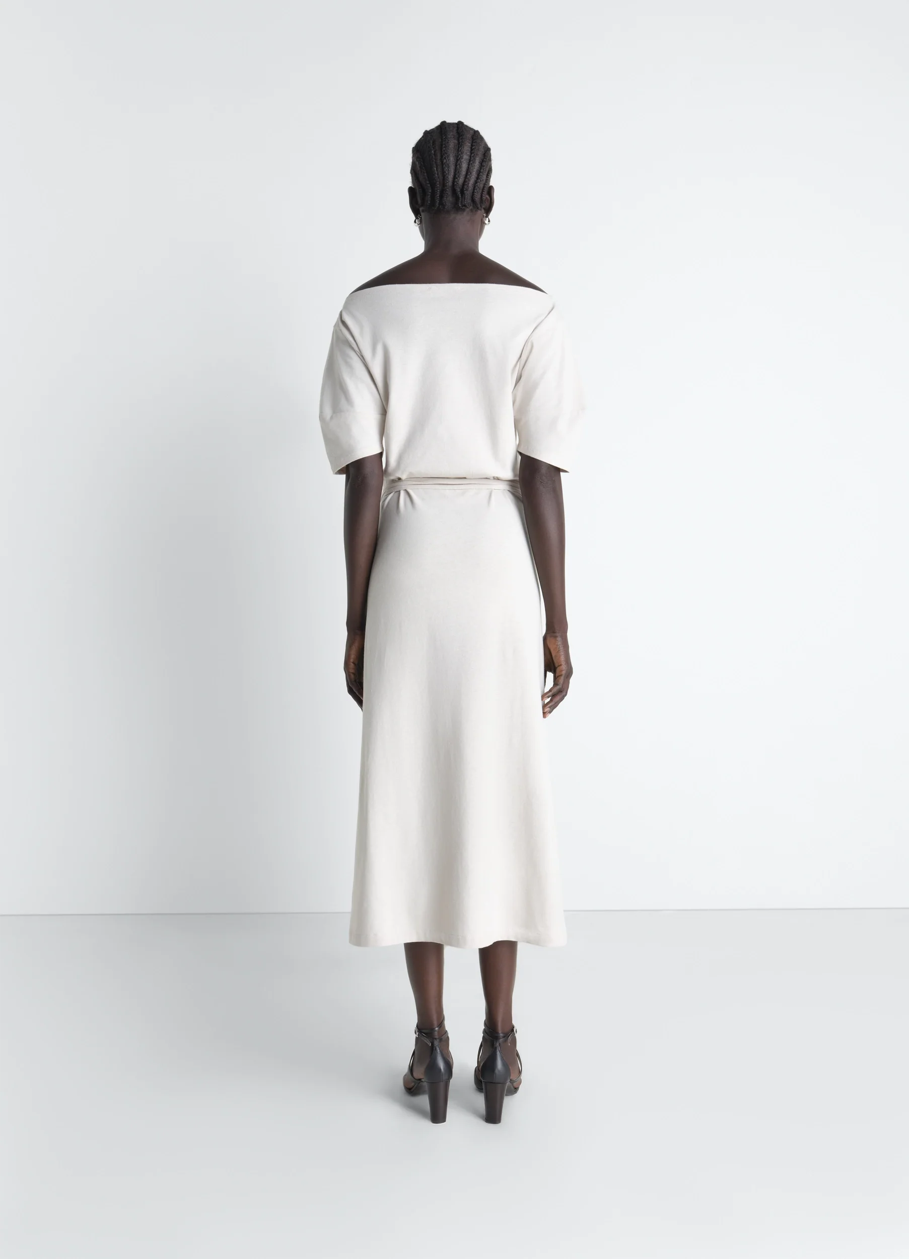 OFF SHOULDER DRESS IN JERSEY - Image 5