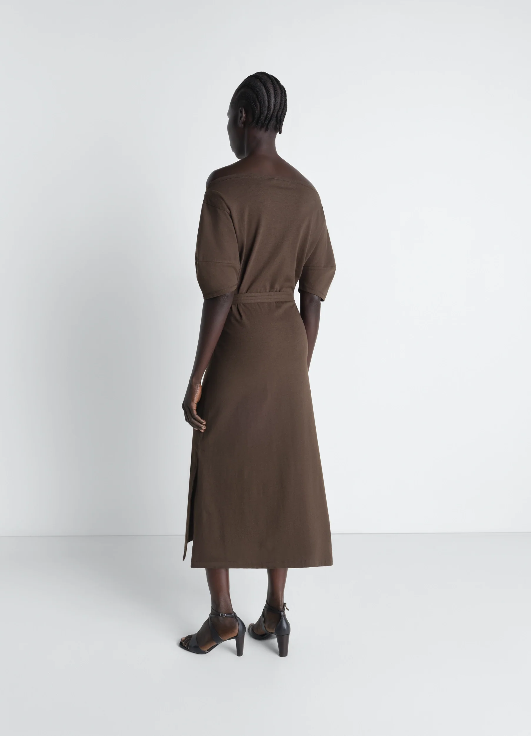 OFF SHOULDER DRESS IN JERSEY - Image 7