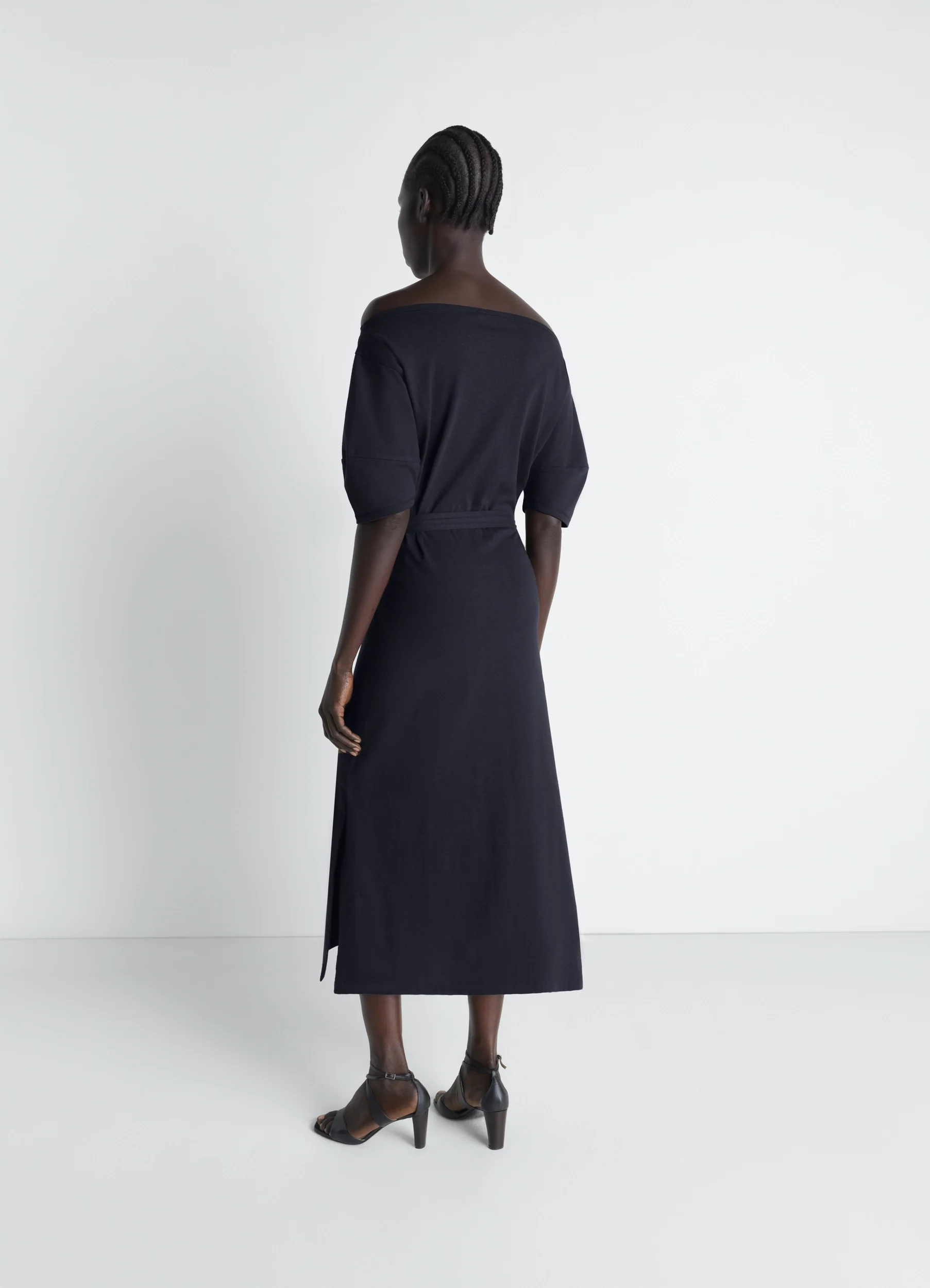 OFF SHOULDER DRESS IN JERSEY - Image 6