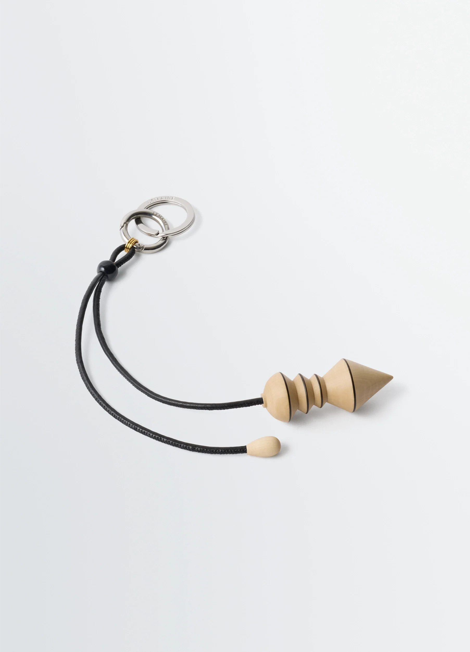PENDULUM BAG CHARM IN WOOD - Image 3