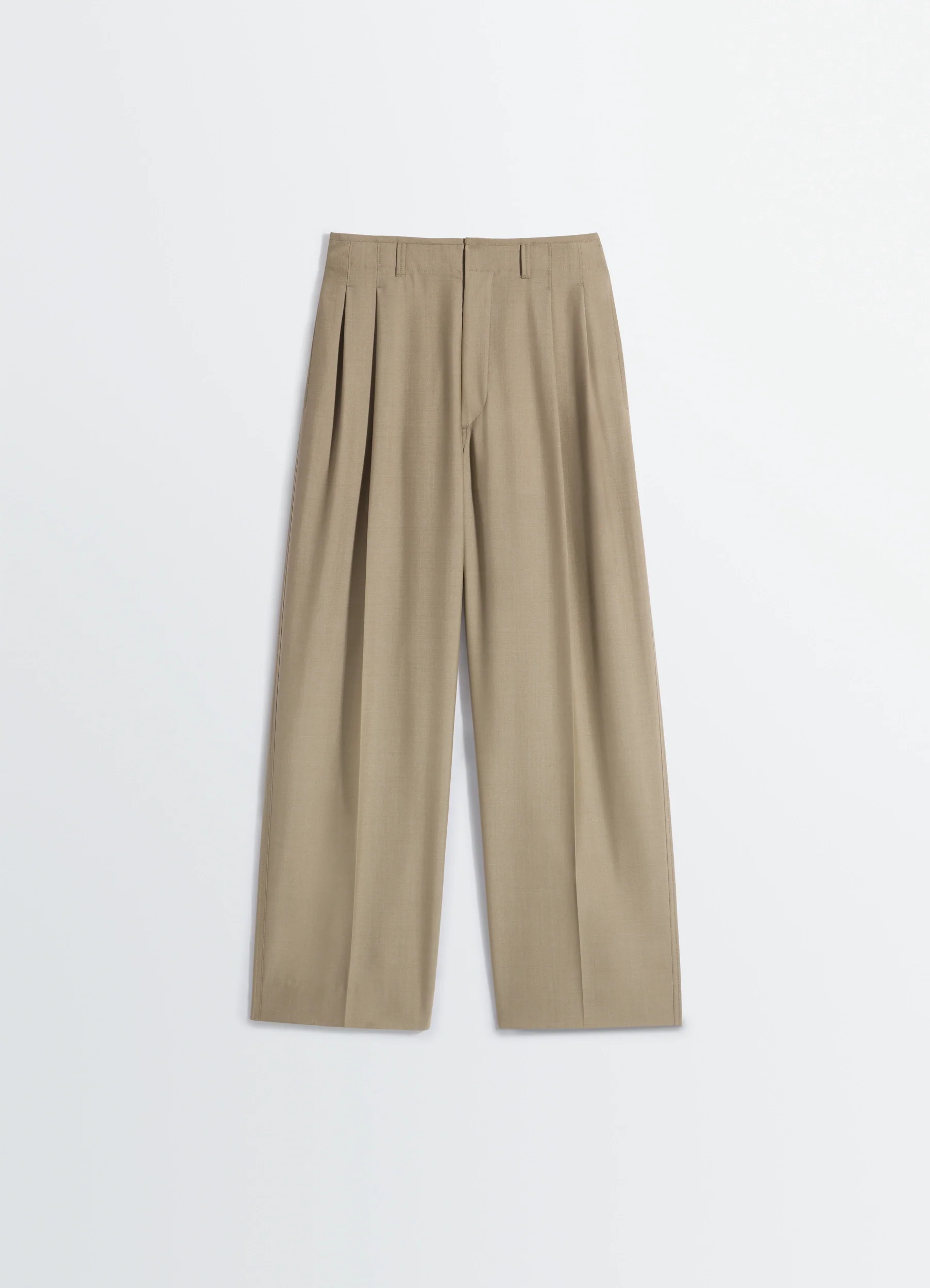 PLEATED TAILORED PANTS IN POLYWOOL - Image 5