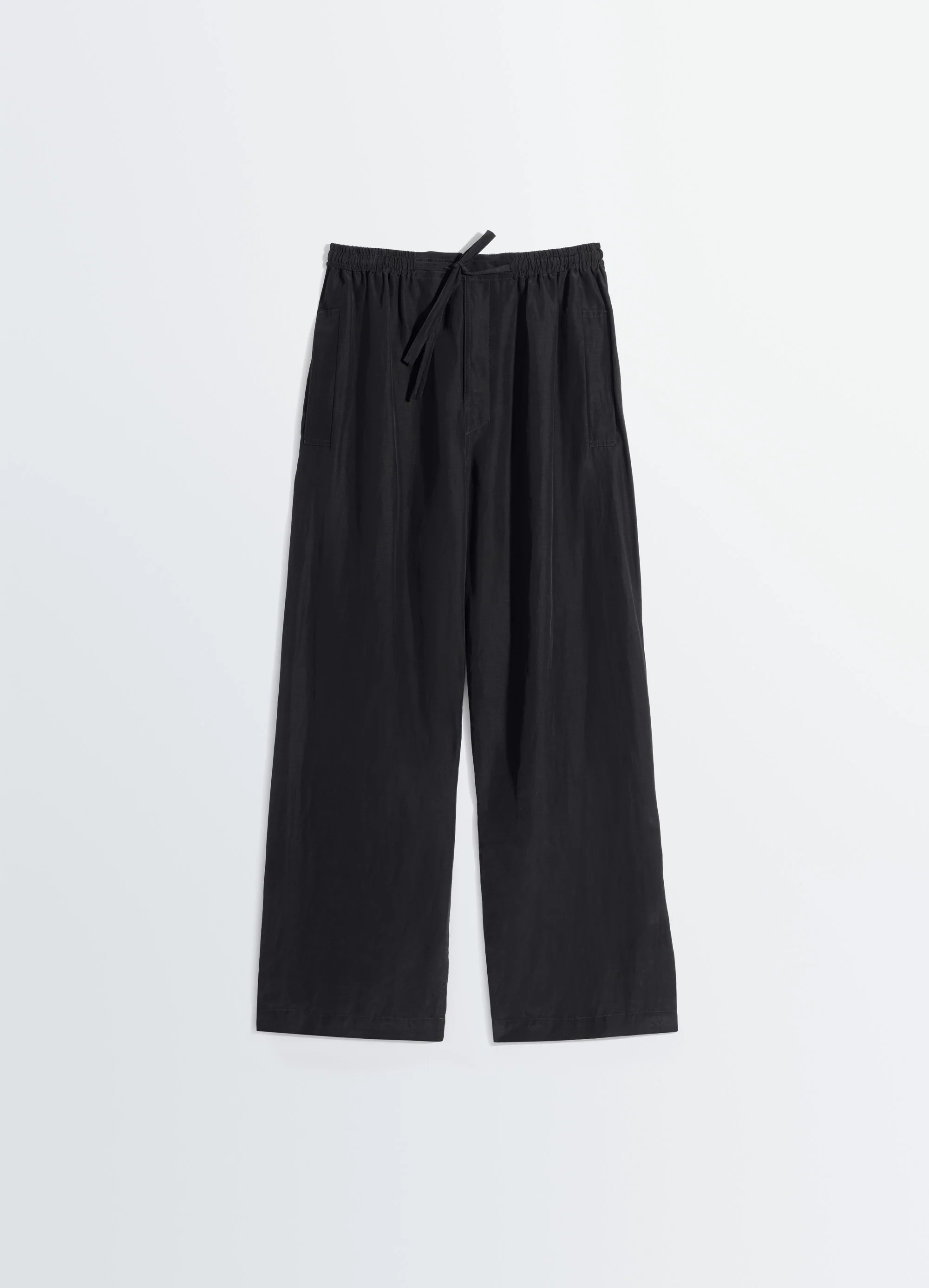 PYJAMA PANTS IN LINEN VISCOSE - Image 5