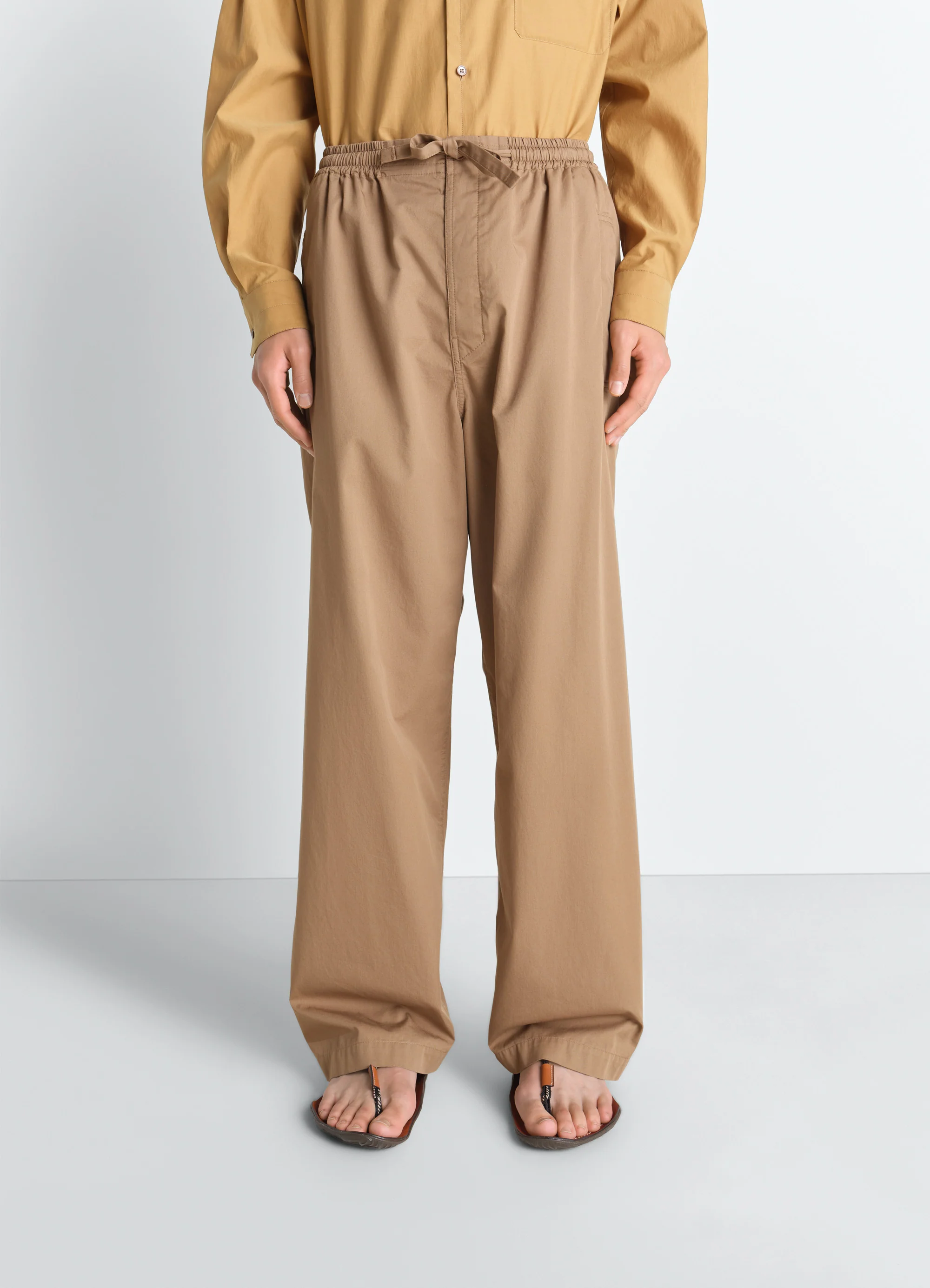 PYJAMA PANTS IN LIGHT COTTON TWILL - Image 2