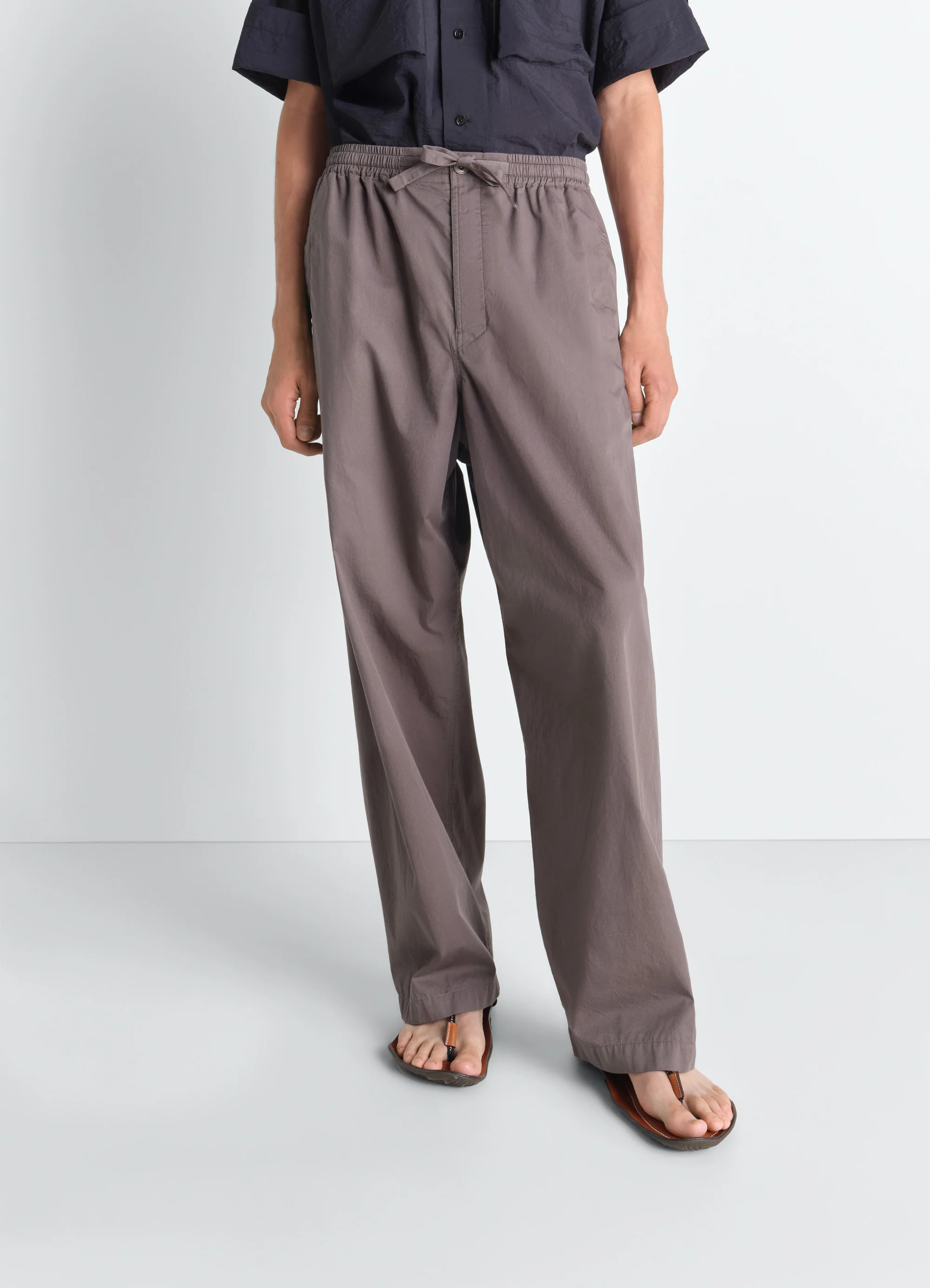 PYJAMA PANTS IN LIGHT COTTON TWILL - Image 2