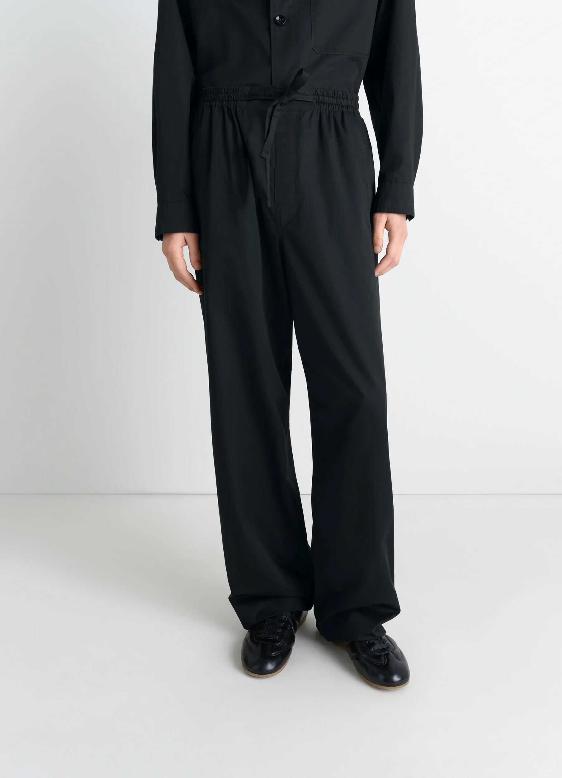 PYJAMA PANTS IN COTTON SATIN - Image 3