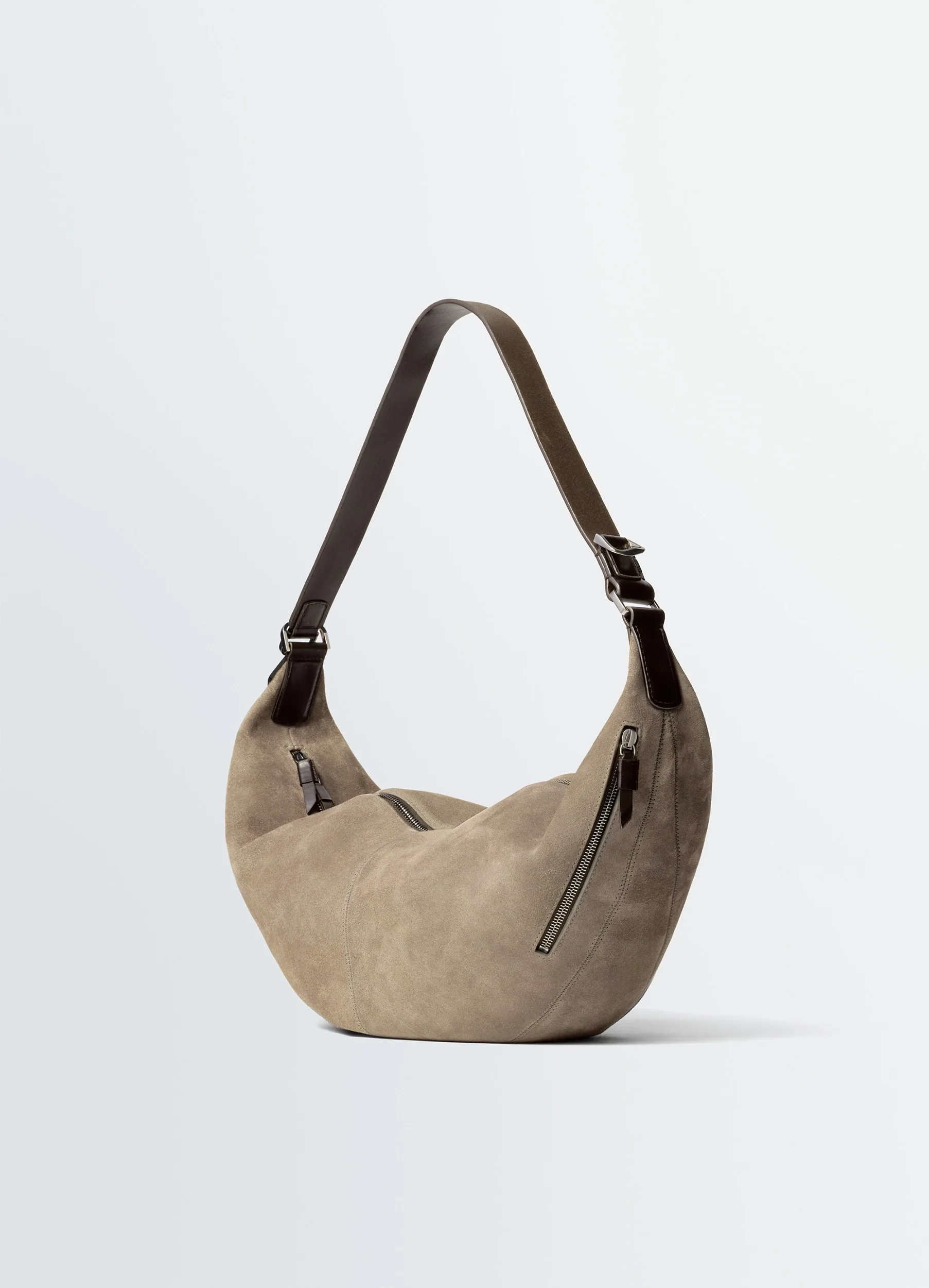 QUIVER CLIP BAG IN SUEDE LEATHER - Image 4