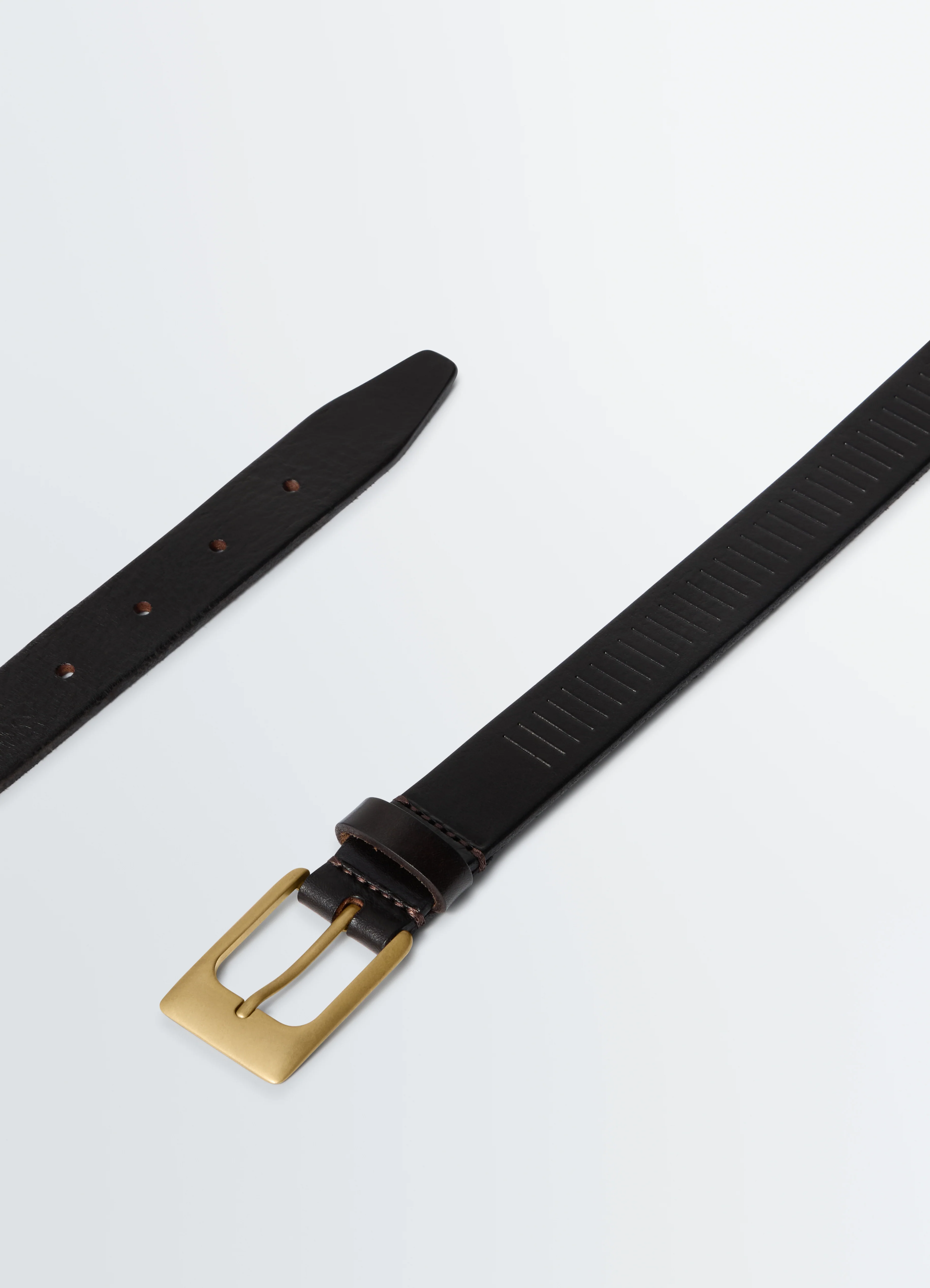 RAIL BELT 25 MM IN LEATHER - Image 5