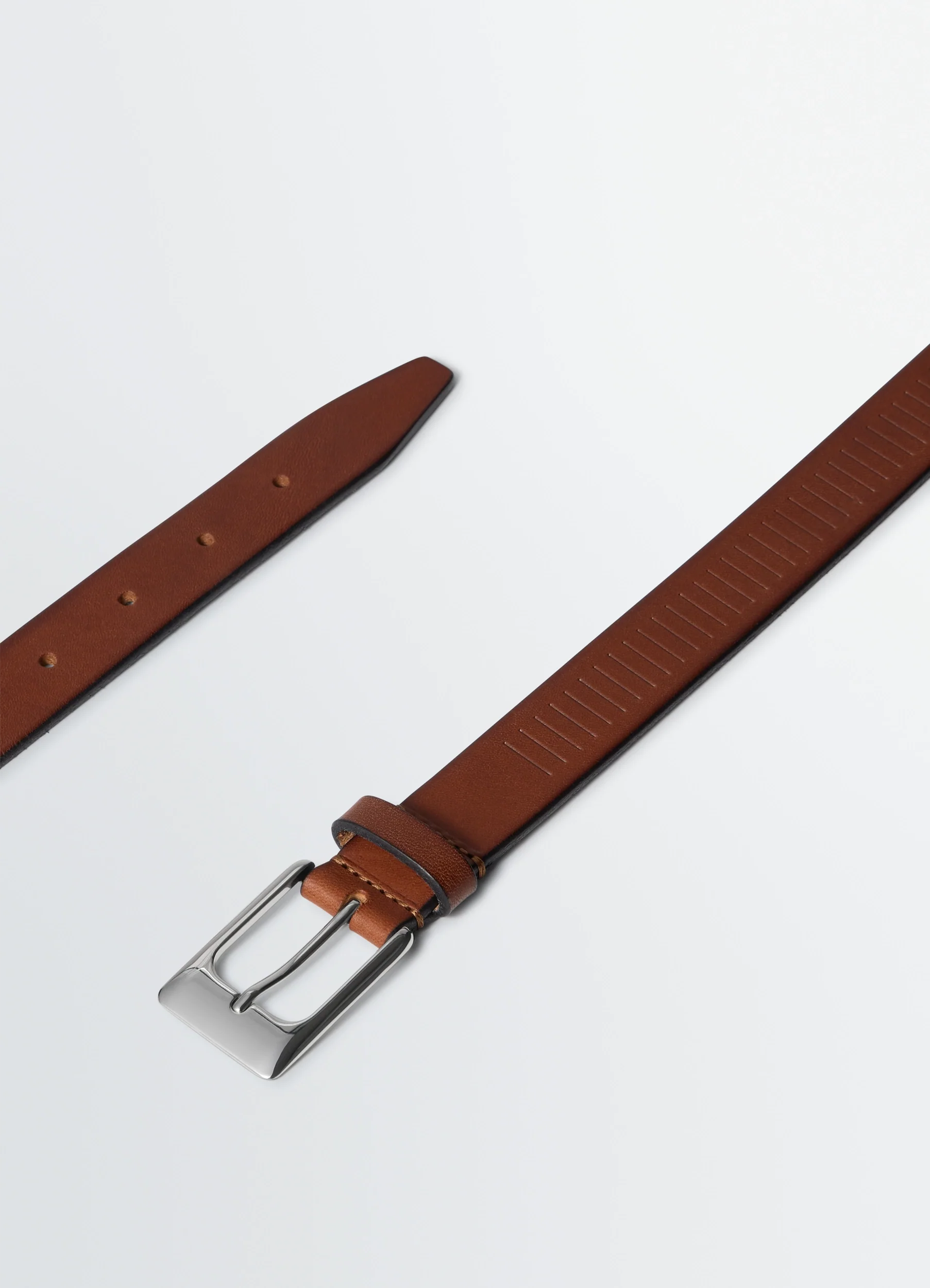 RAIL BELT 25 MM IN LEATHER - Image 3