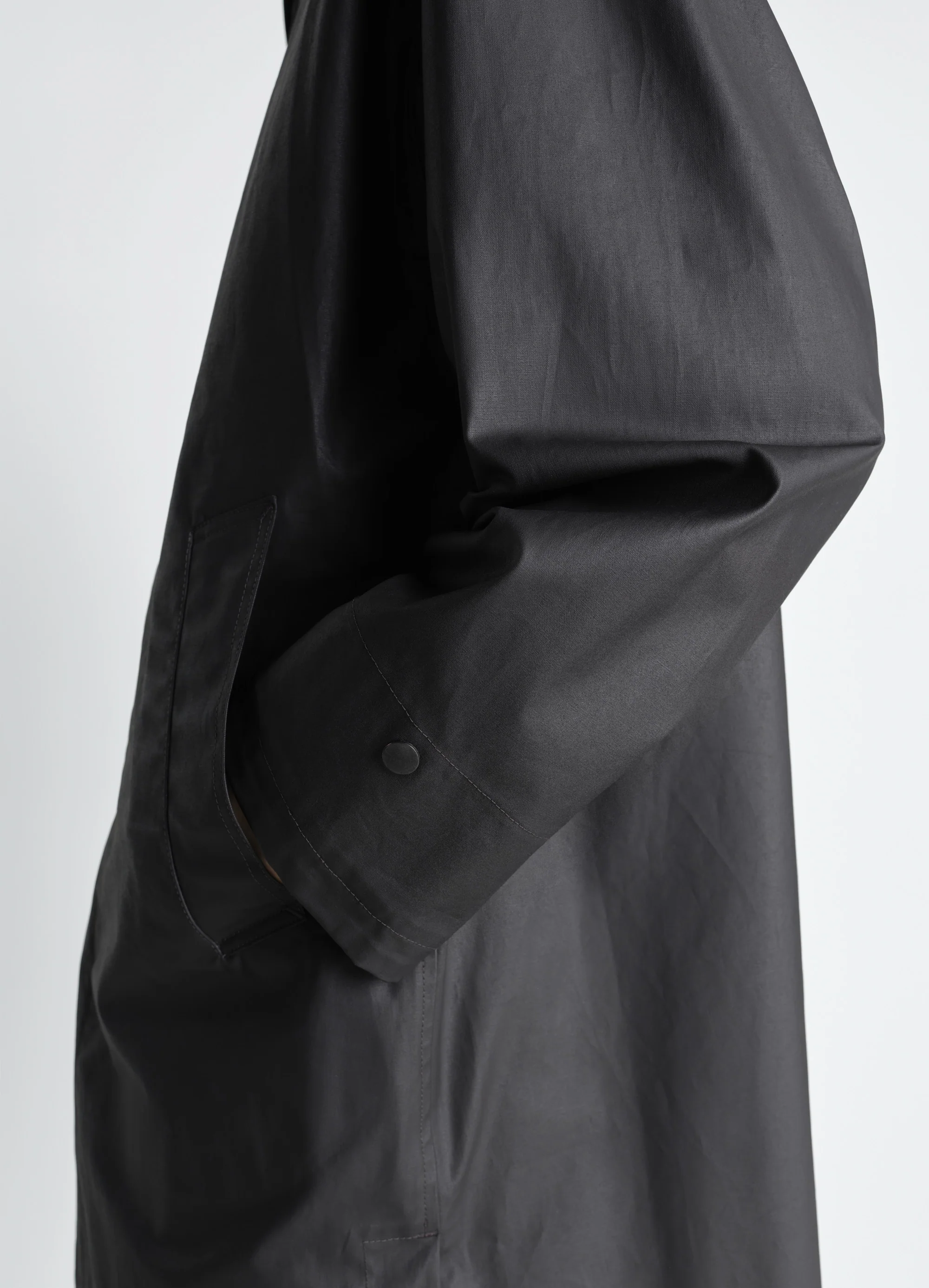 RAINCOAT IN RESINATED COTTON - Image 6
