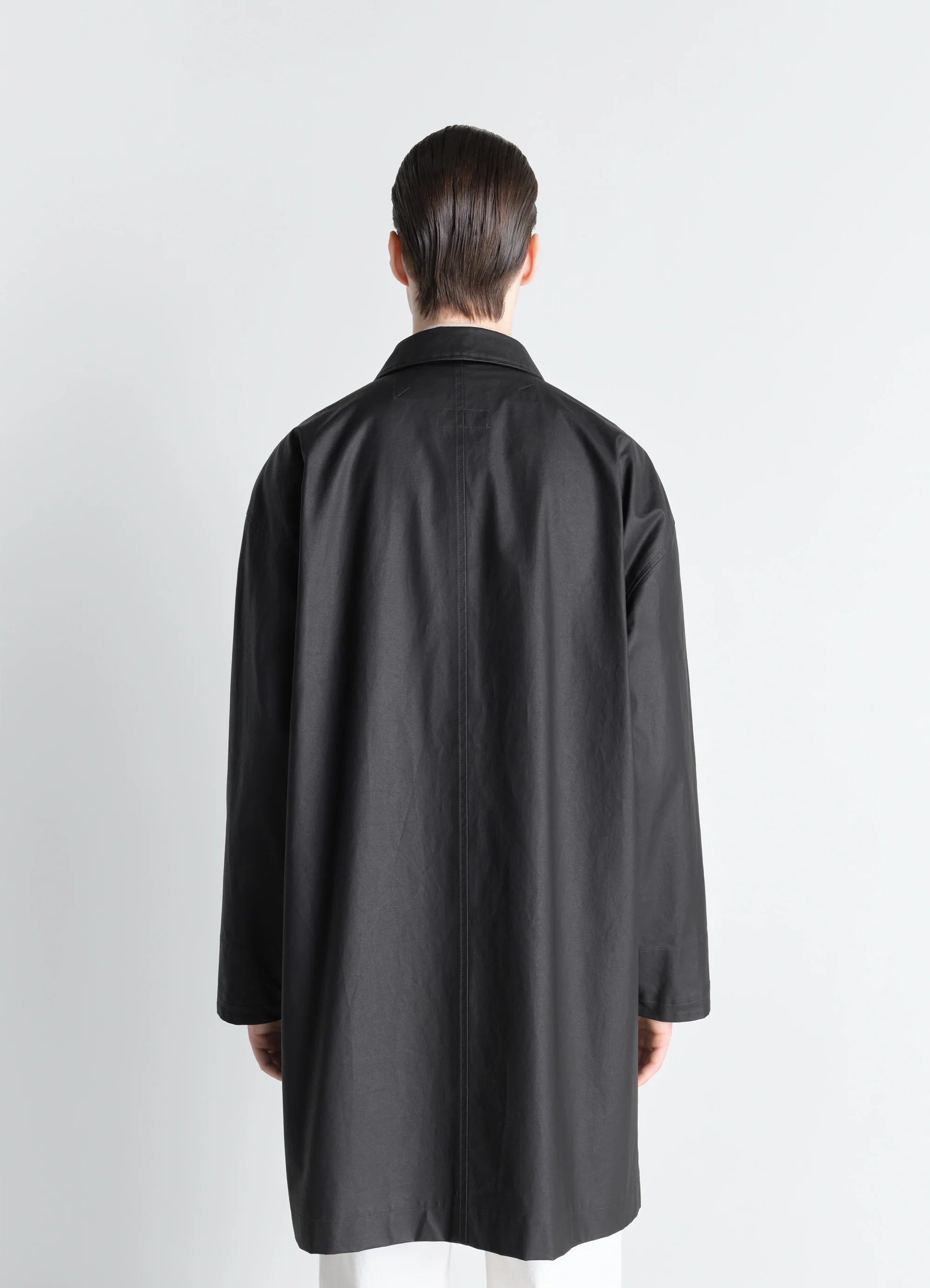RAINCOAT IN RESINATED COTTON - Image 7