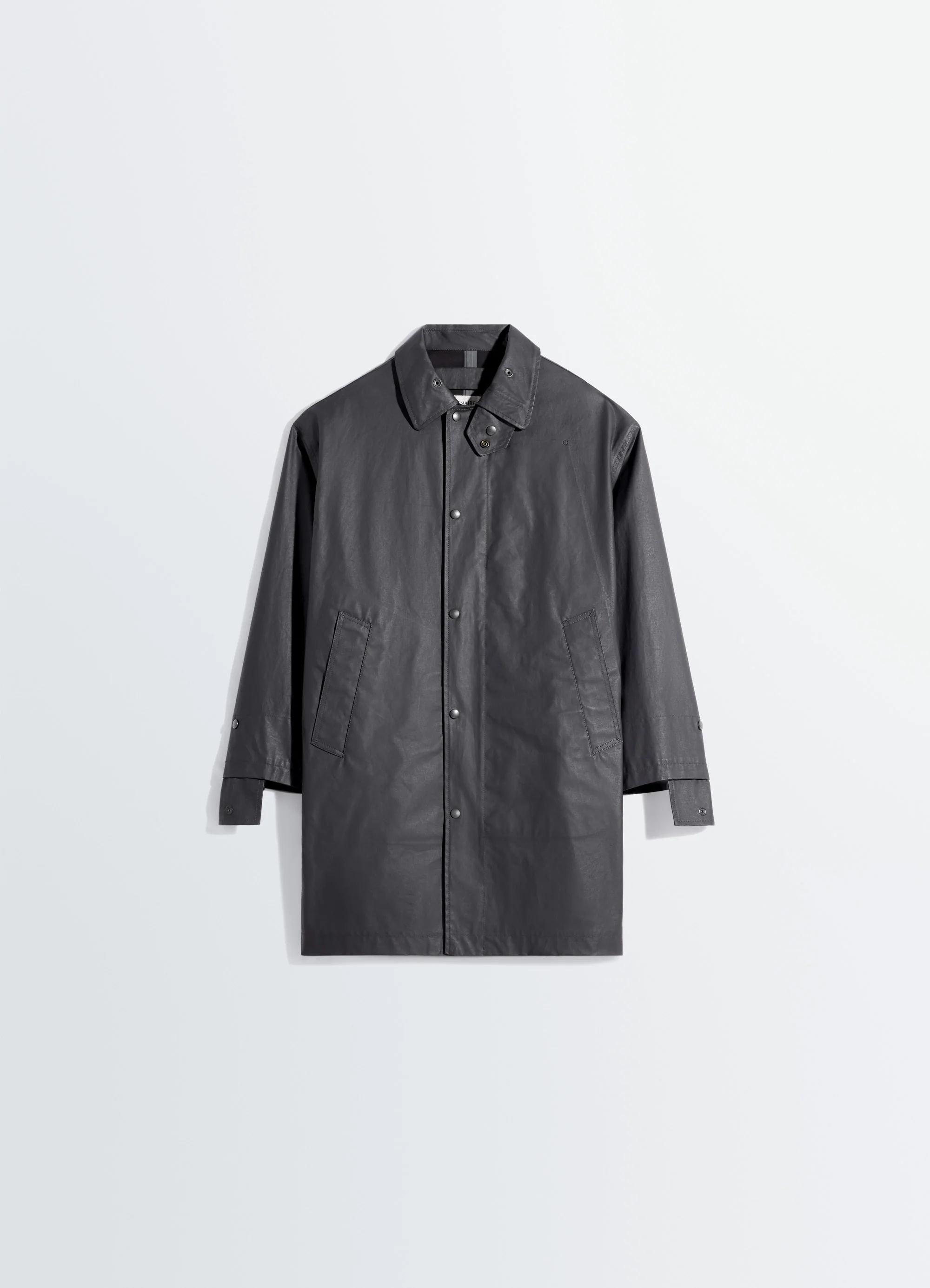 RAINCOAT IN RESINATED COTTON - Image 8