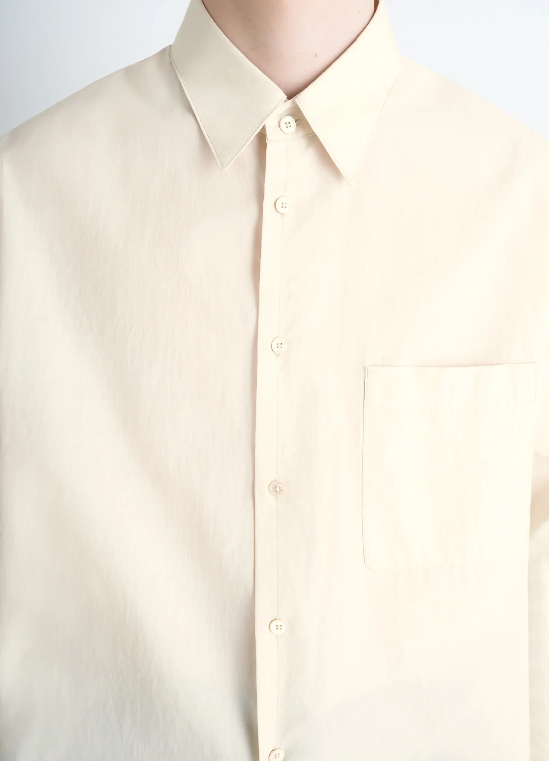 REGULAR SHIRT IN WASHED COTTON SILK - Image 3