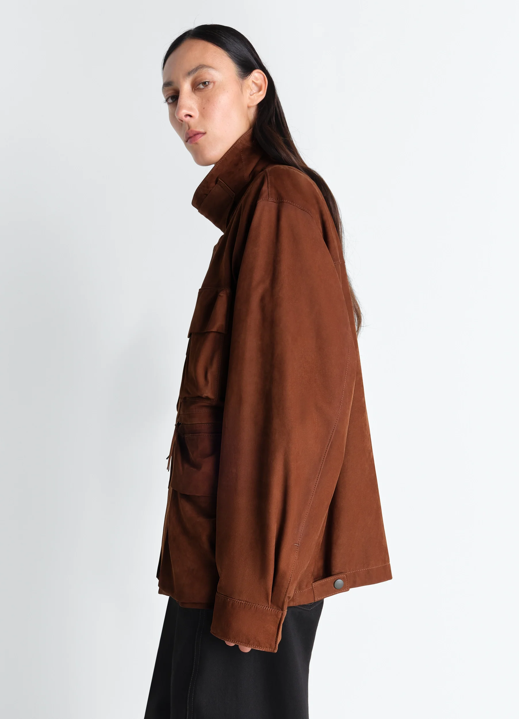 REPORTER JACKET IN NUBUCK - Image 4