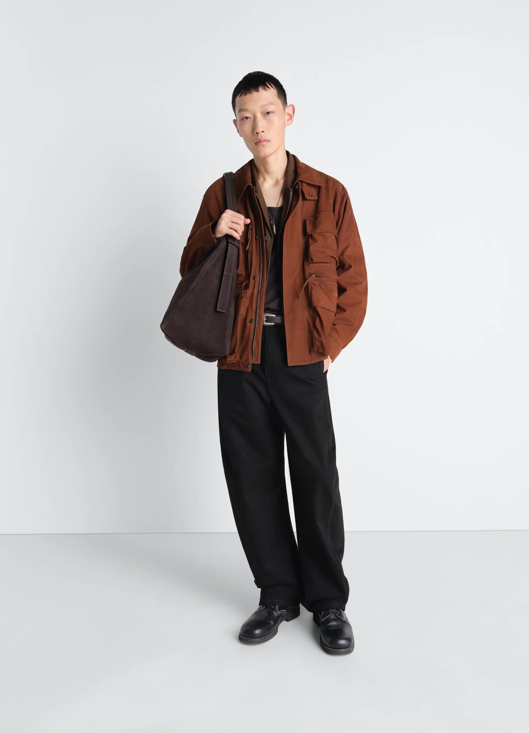 REPORTER JACKET IN NUBUCK - Image 5