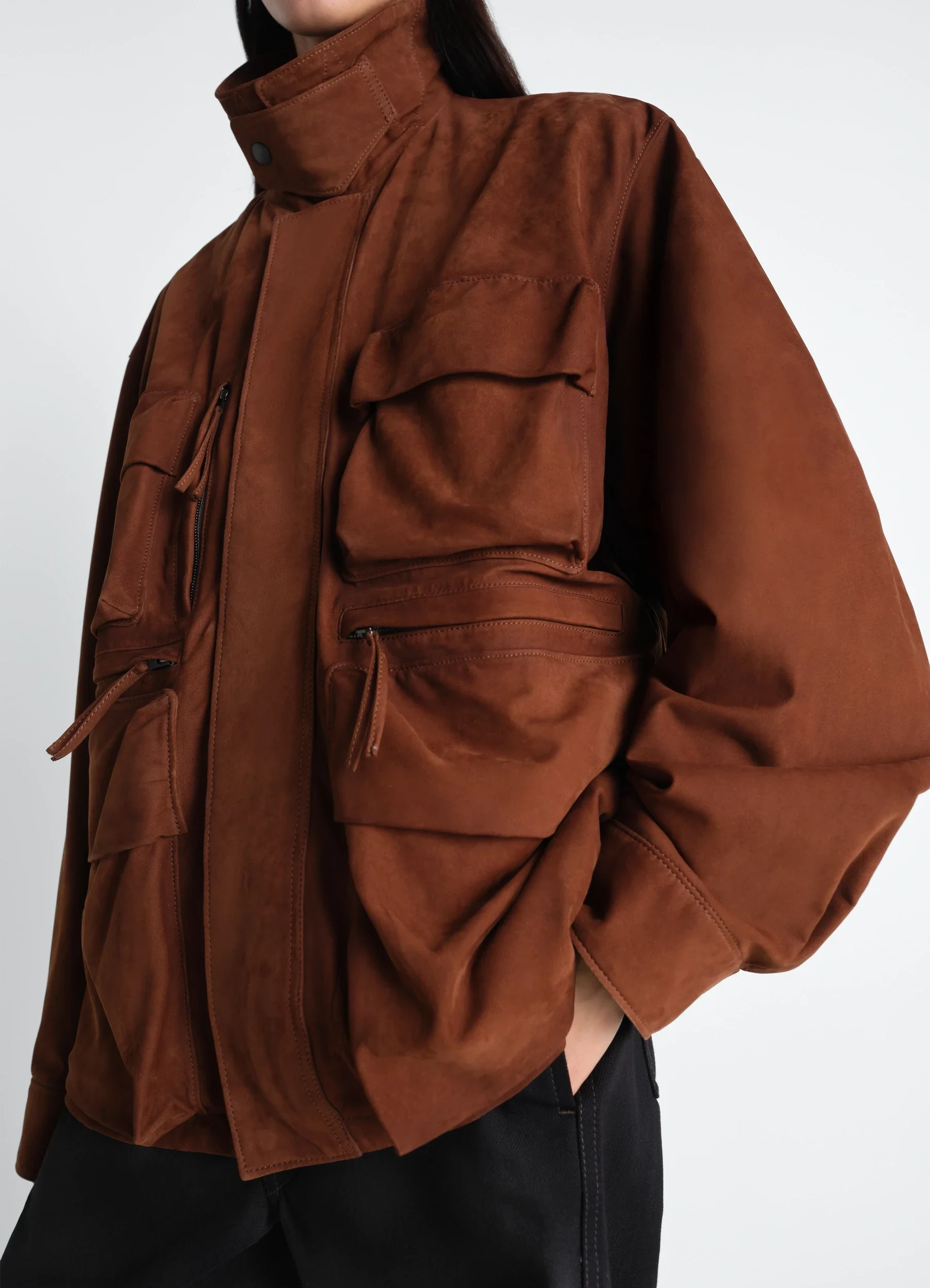 REPORTER JACKET IN NUBUCK - Image 9