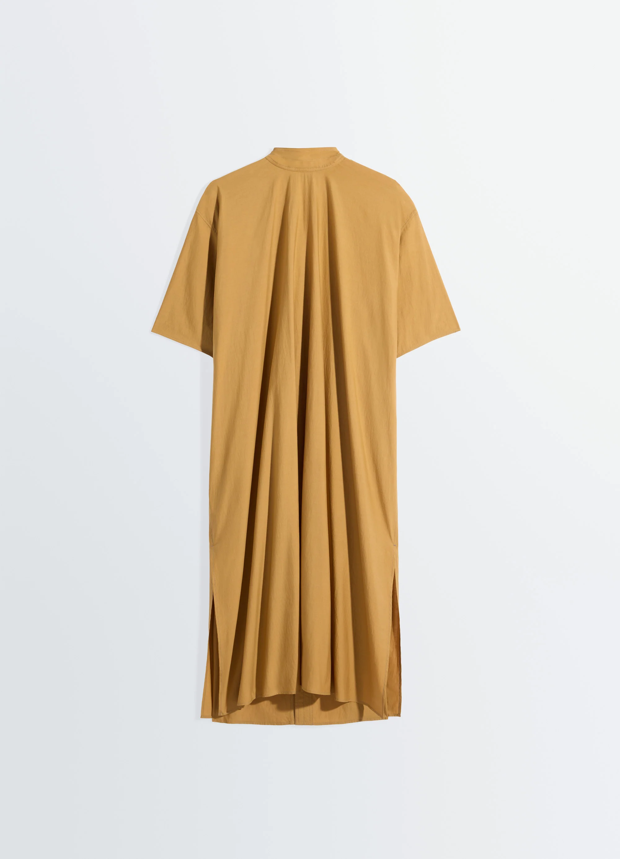 REVERSIBLE TUBE DRESS IN WASHED COTTON SILK - Image 7
