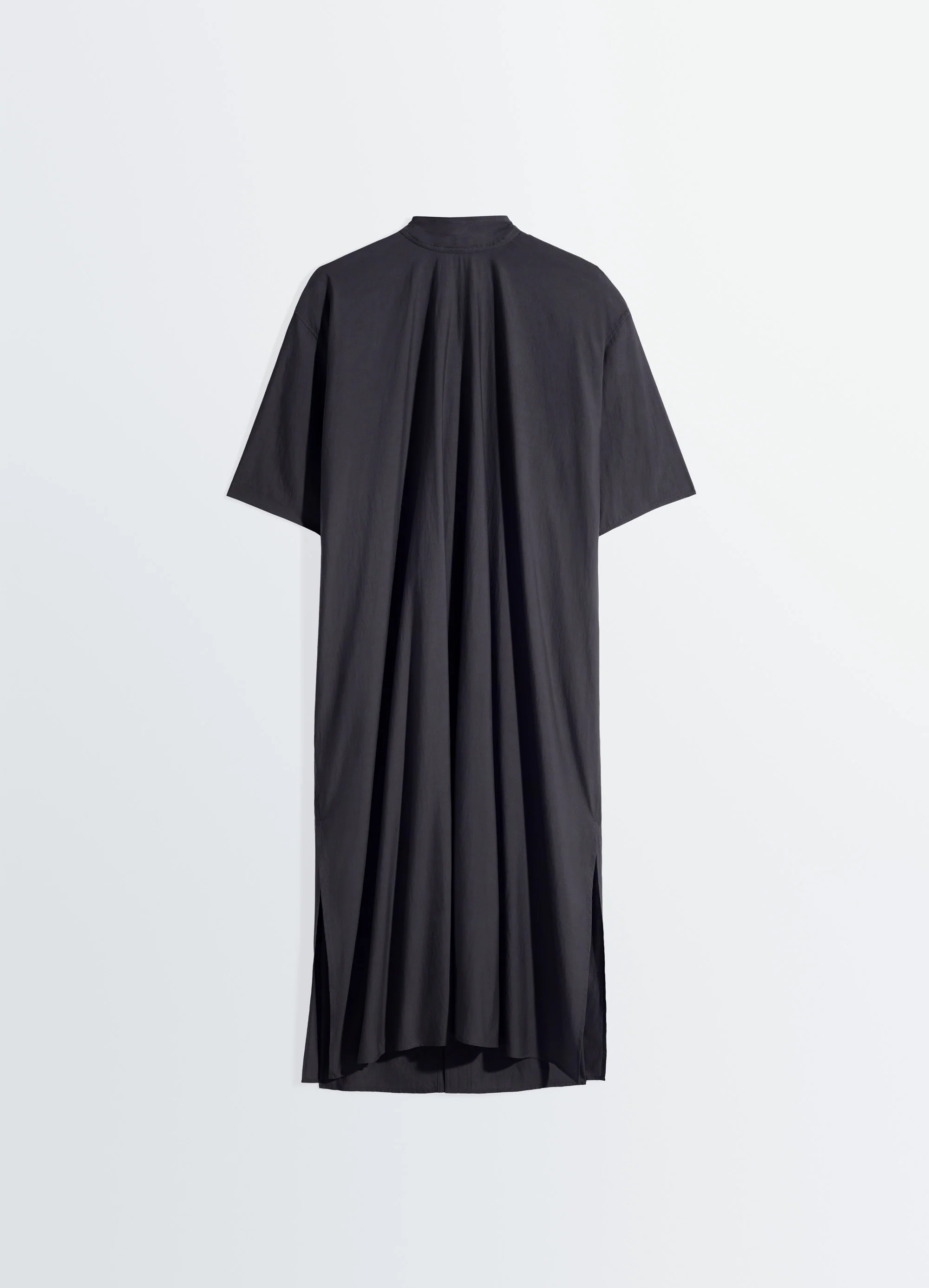 REVERSIBLE TUBE DRESS IN WASHED COTTON SILK - Image 8