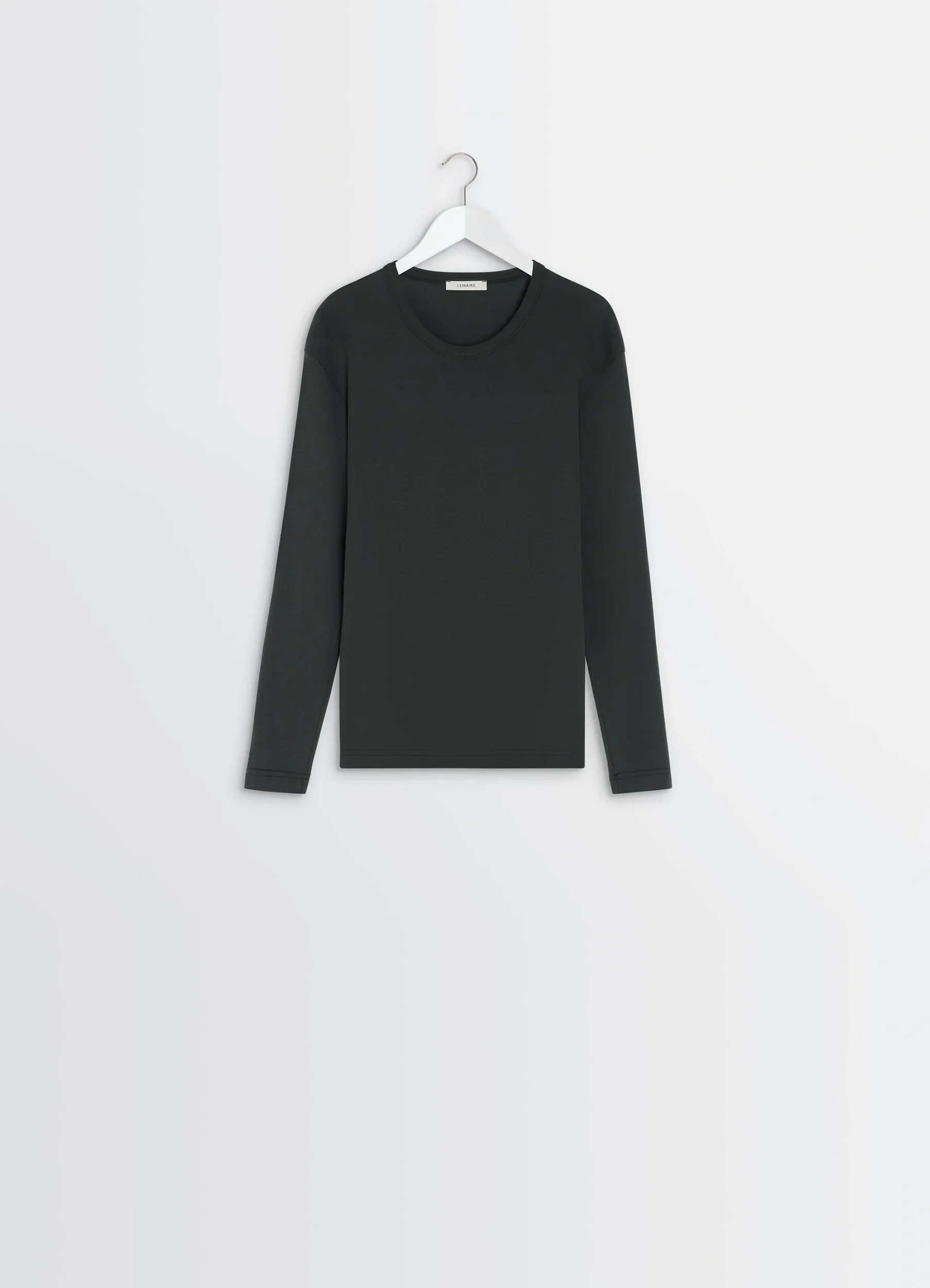 RIB LONG SLEEVE TOP IN JERSEY - Image 3
