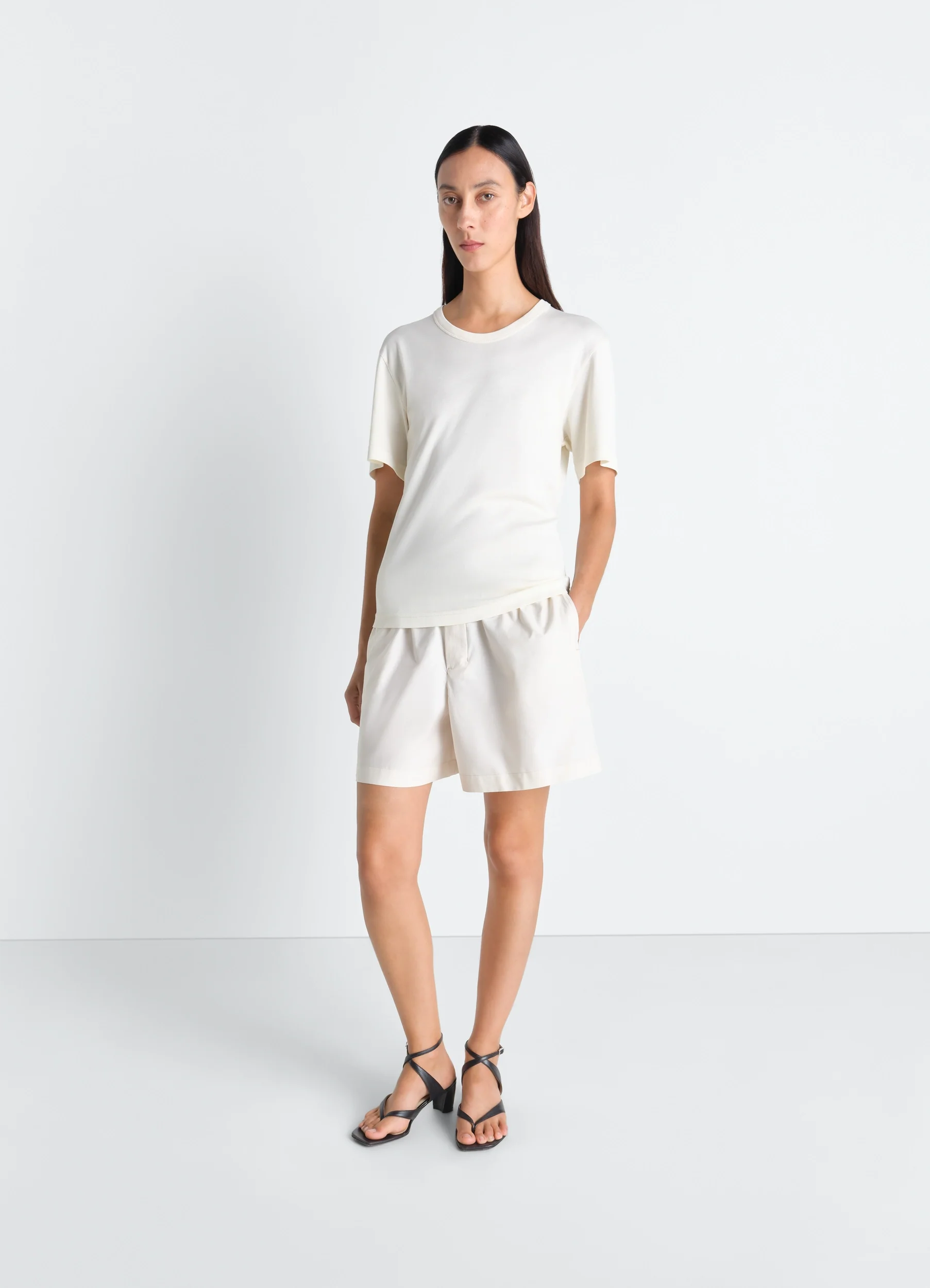 RIB T-SHIRT IN JERSEY - Image 2