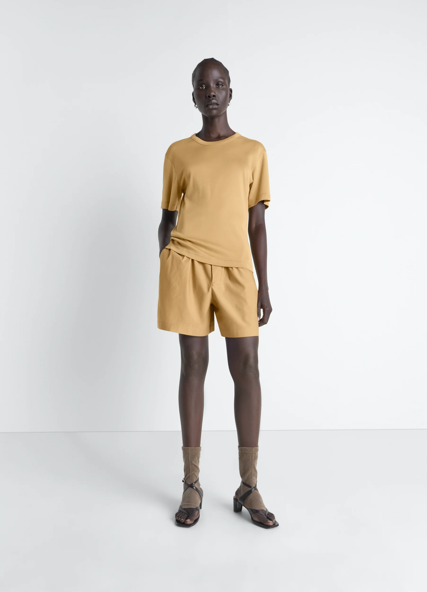 RIB T-SHIRT IN JERSEY - Image 2