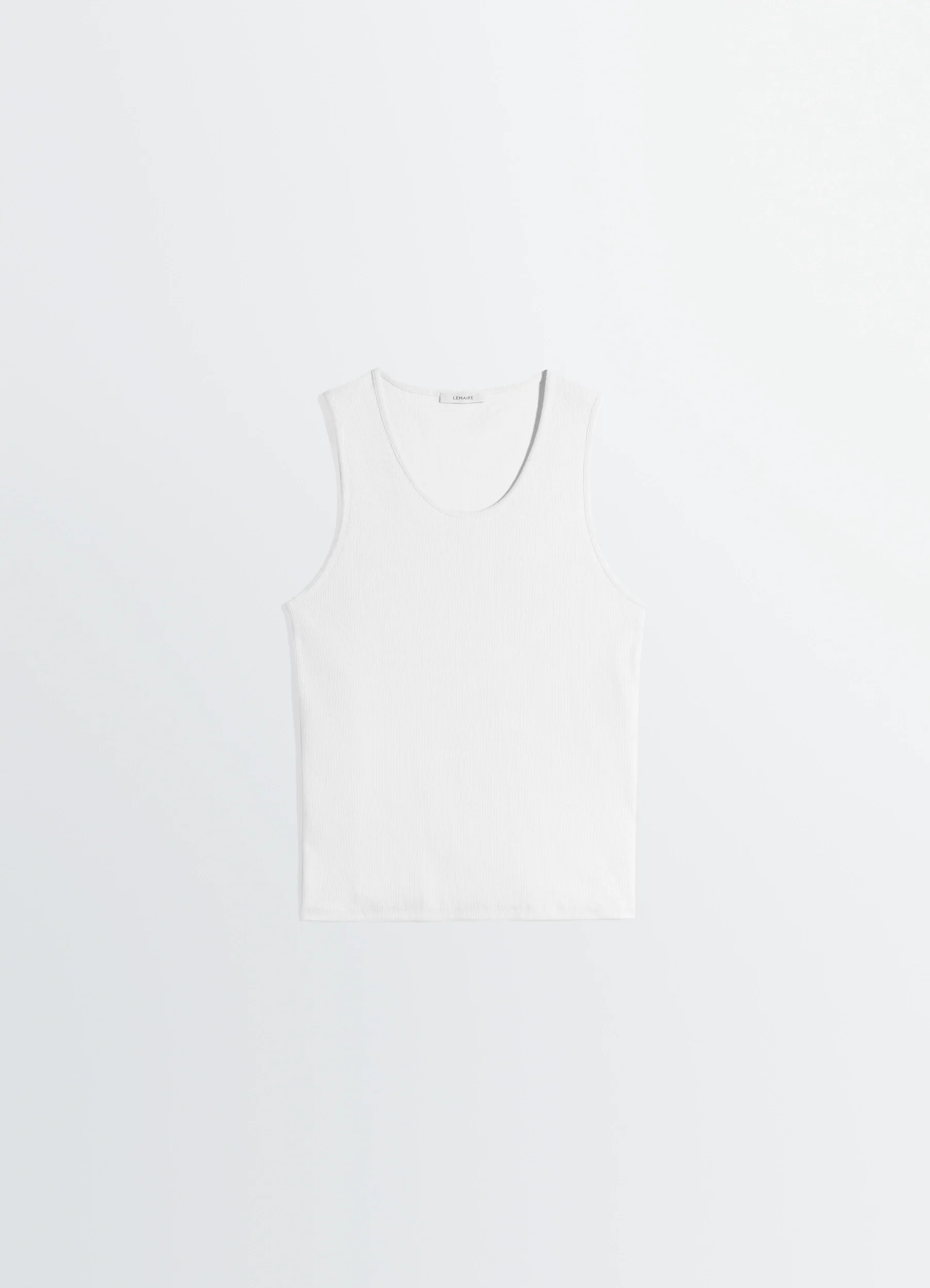 RIB TANK TOP IN COTTON JERSEY - Image 3