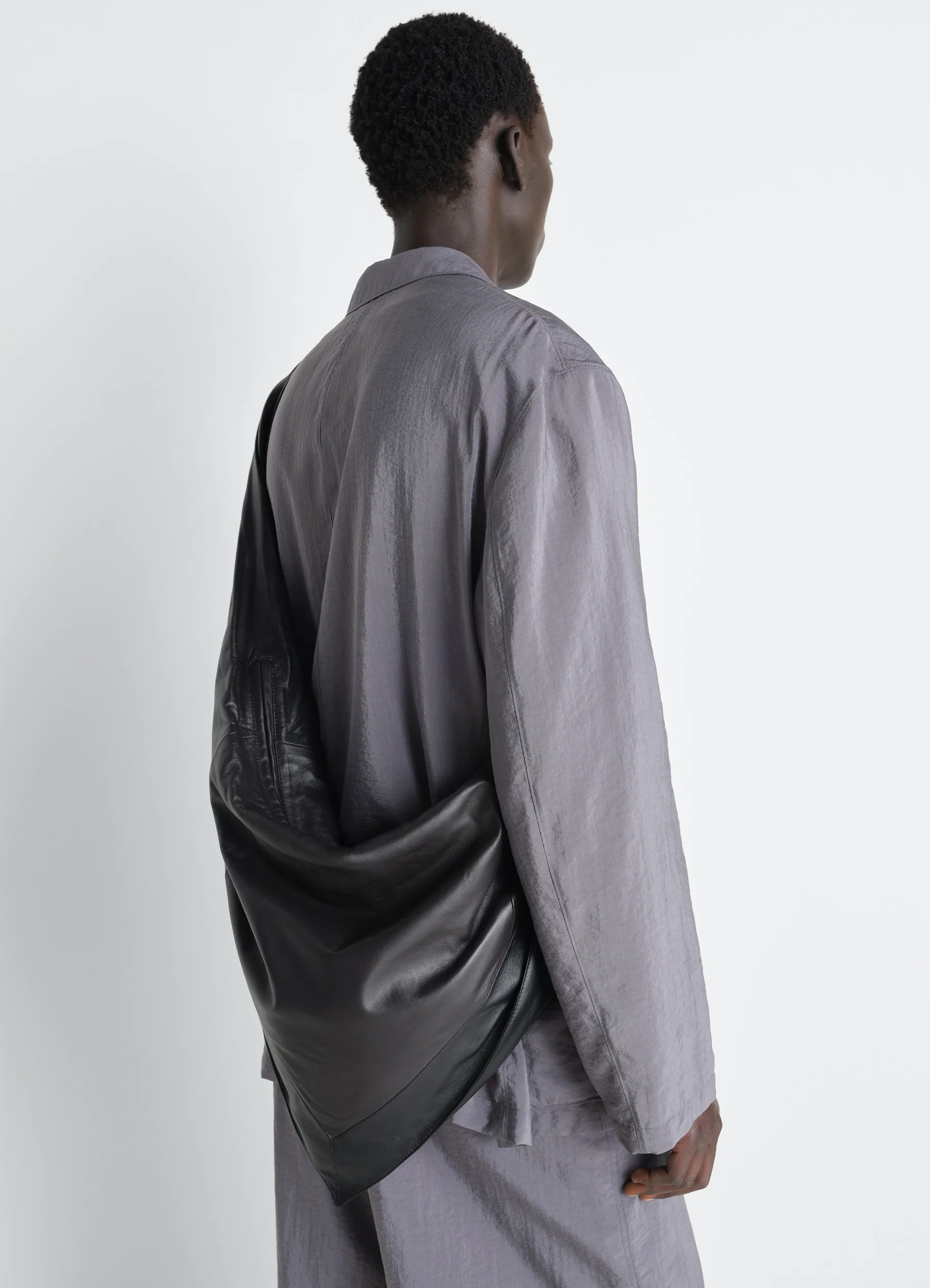 SCARF BAG IN LEATHER - Image 3
