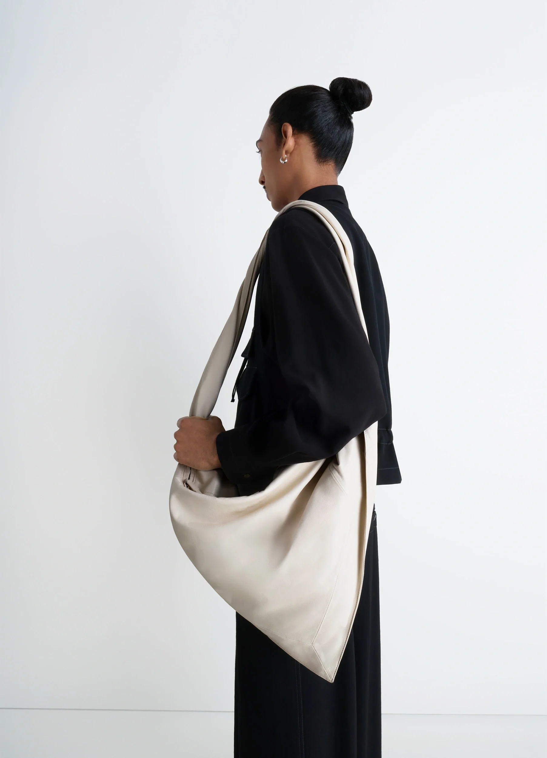 SCARF BAG IN LEATHER - Image 2