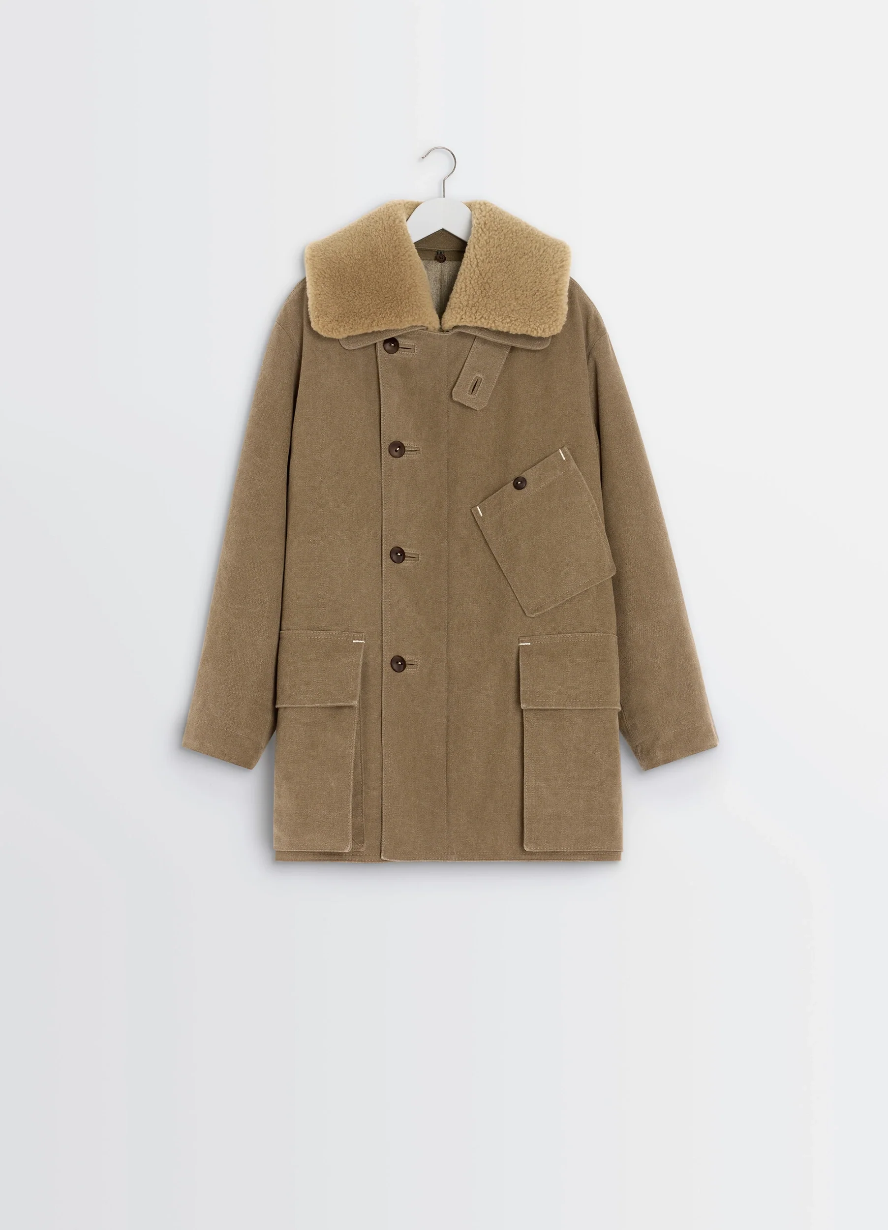 SHEARLING WINTER PARKA - Image 6