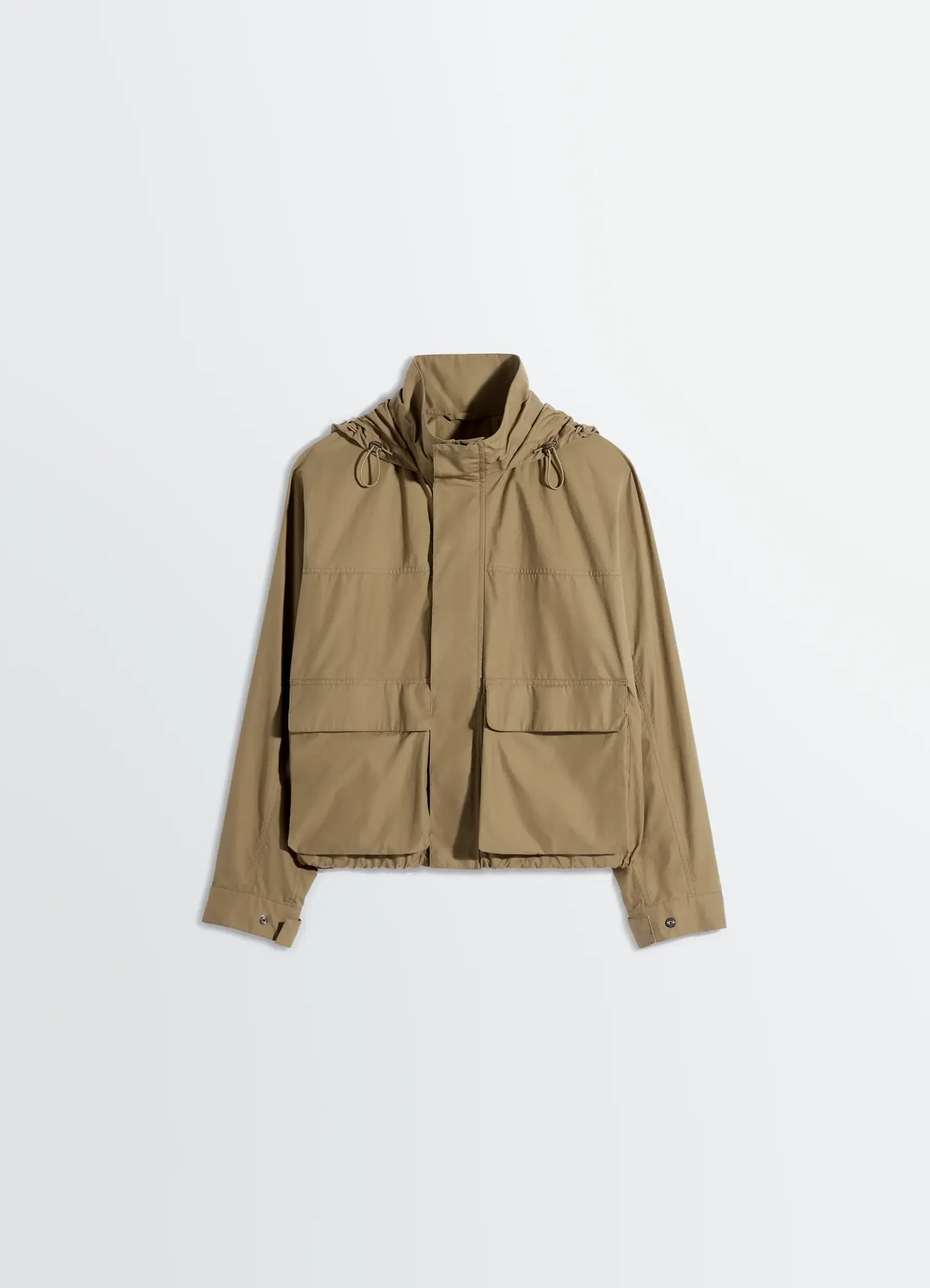 SHORT RAIN PARKA IN VENTILE® COTTON - Image 10