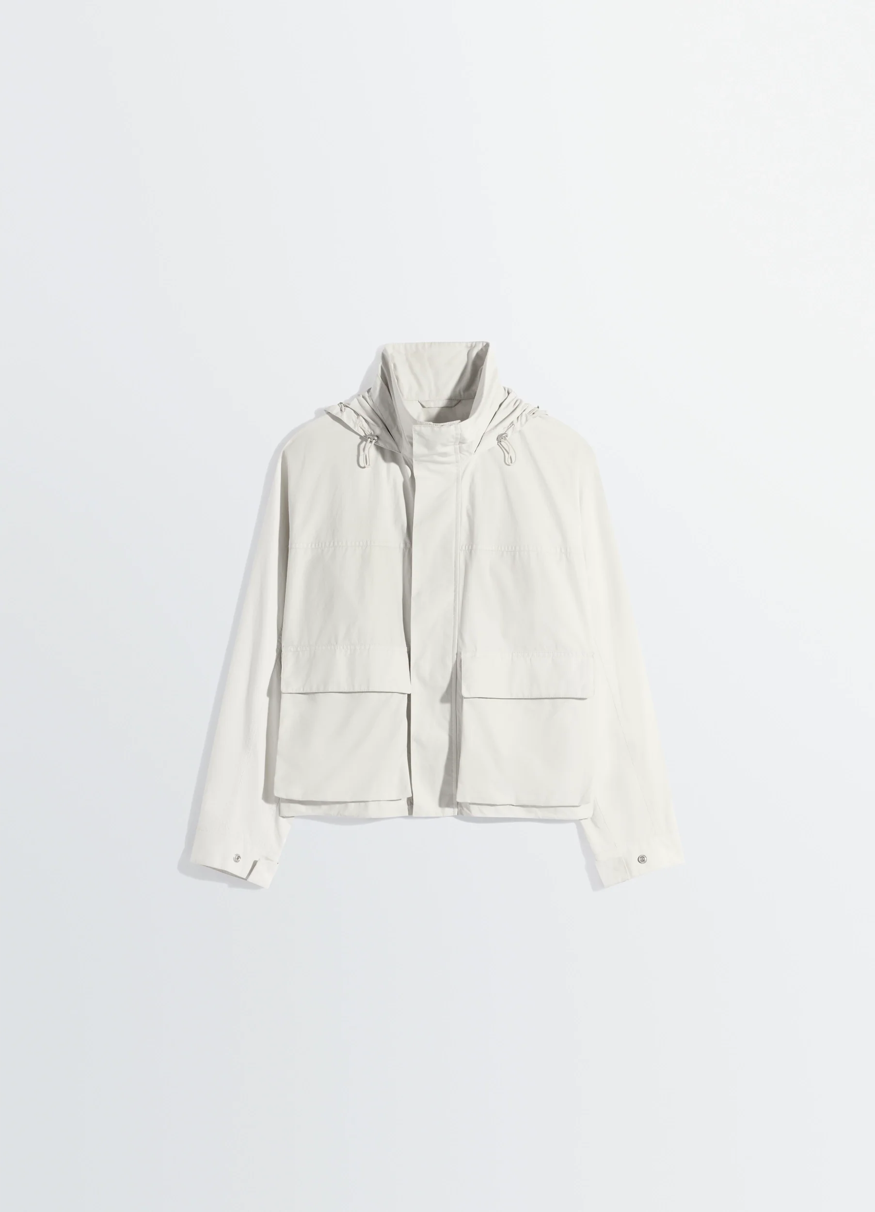 SHORT RAIN PARKA IN VENTILE® COTTON - Image 13