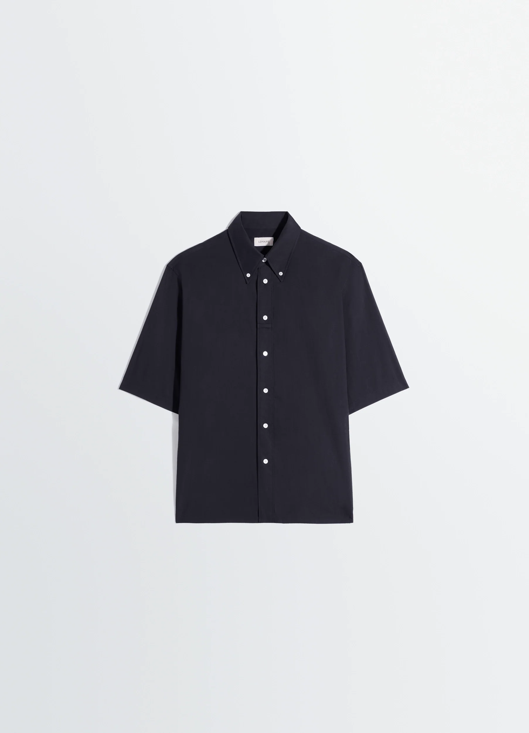 SHORT SLEEVE SHIRT IN WASHED COTTON MUSLIN - Image 5