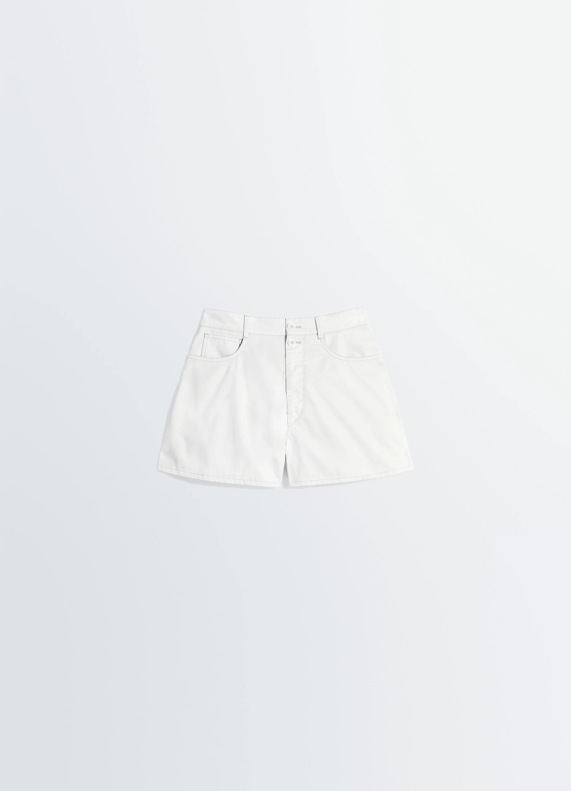 SHORTS IN COTTON TWILL - Image 6